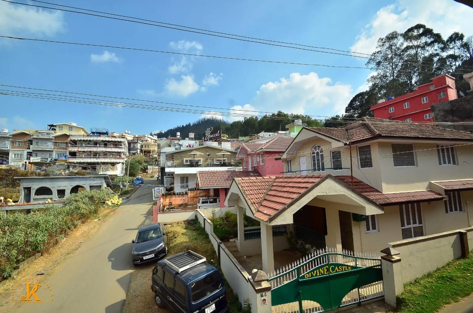 Street view in Royal Serene Villas