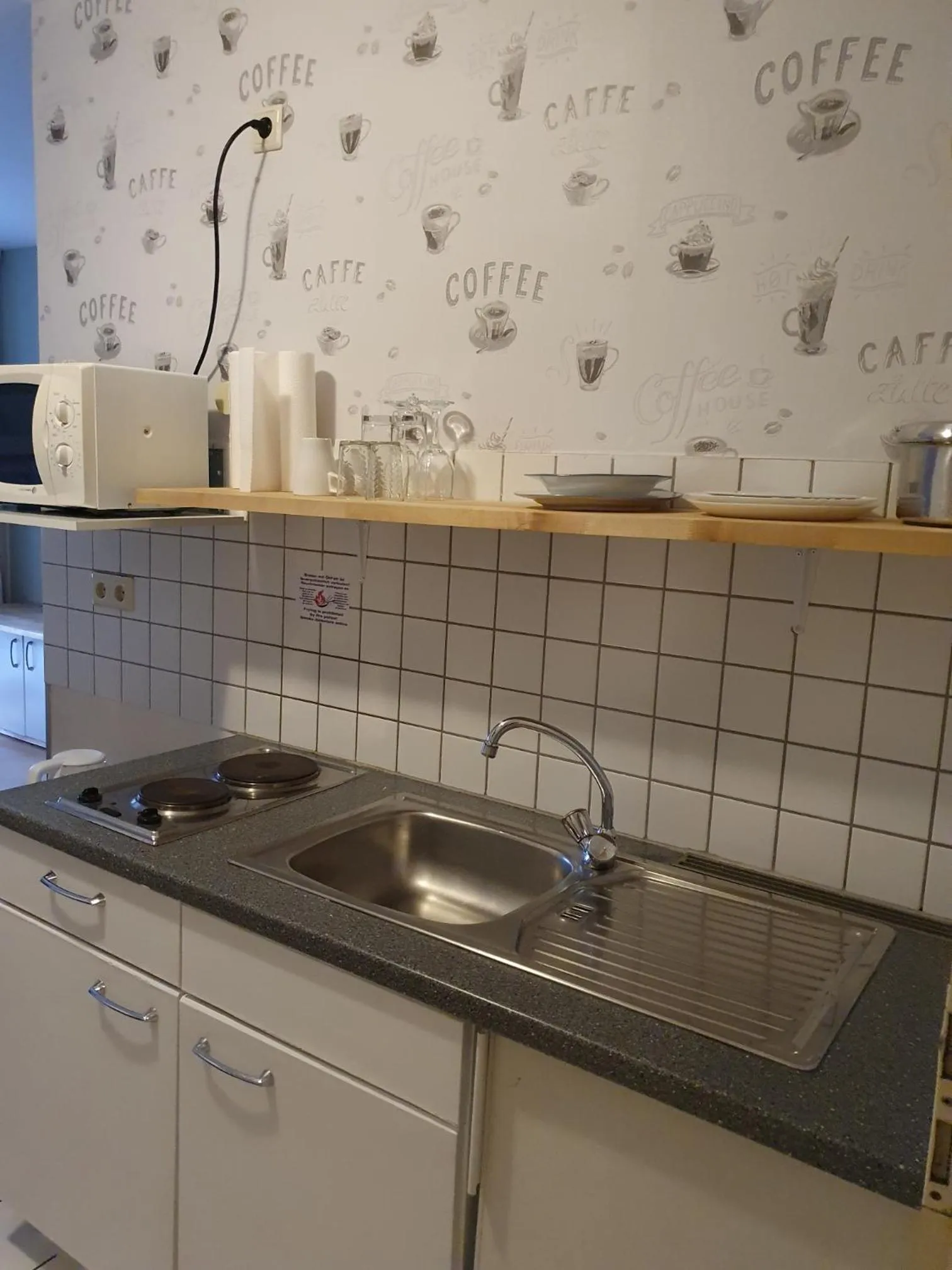 Kitchen or kitchenette in CityPark Hotel