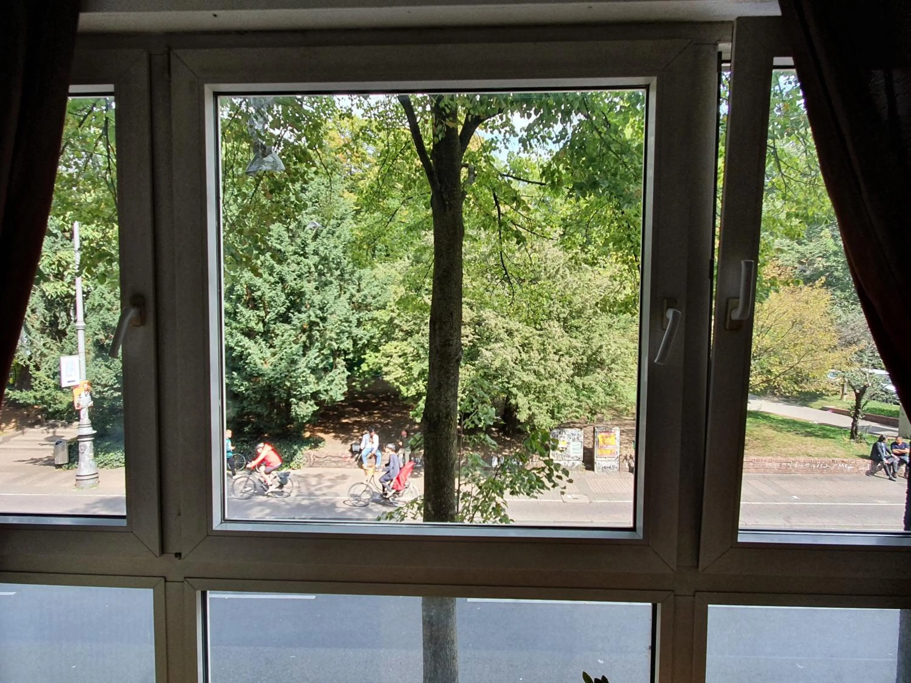 Garden view in CityPark Hotel