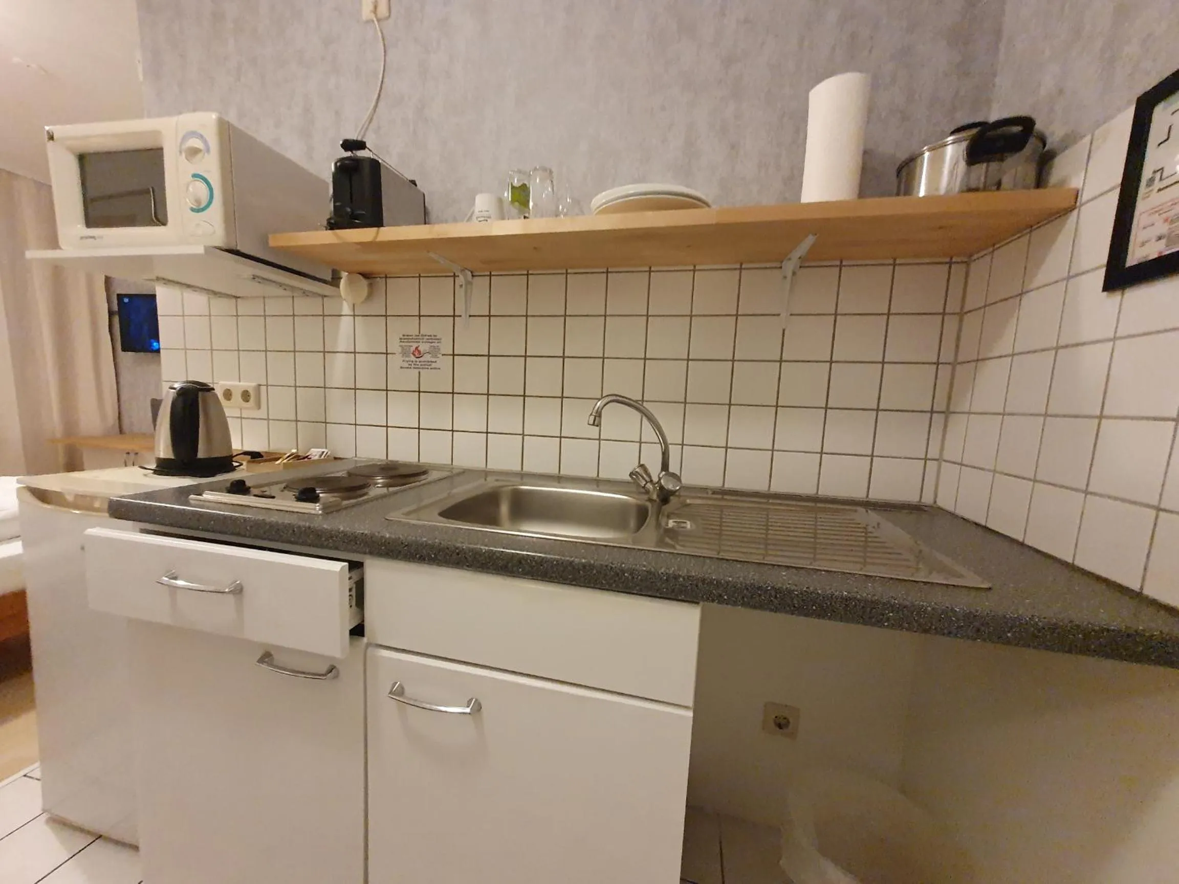 Kitchen or kitchenette in CityPark Hotel