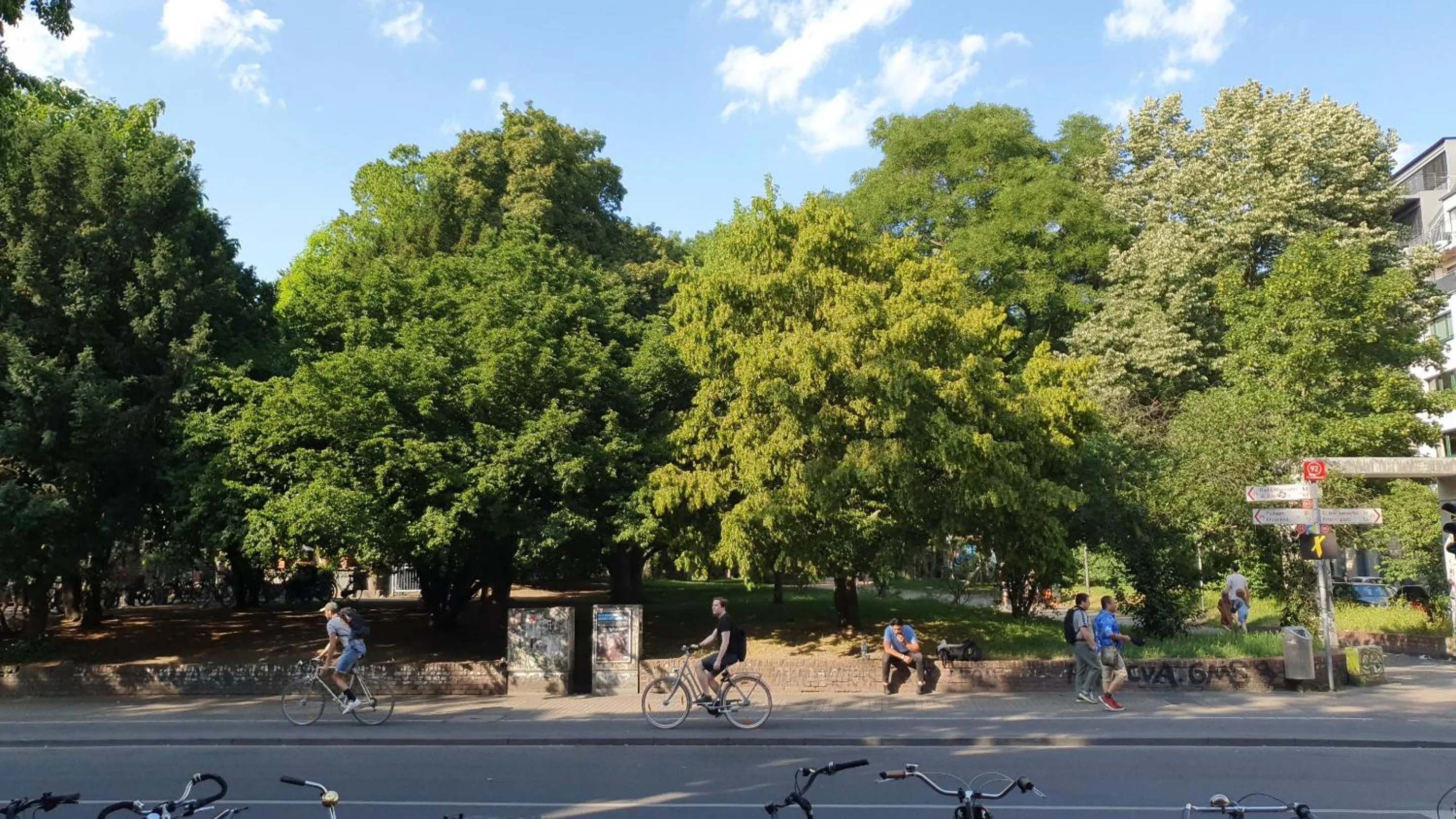 Street view in CityPark Hotel