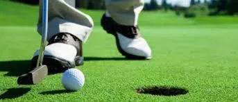 Golfcourse in Hotel Corallo