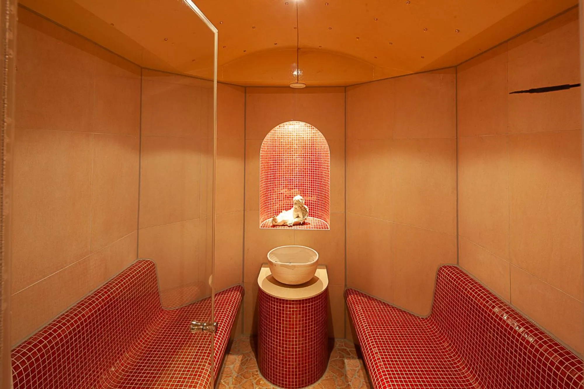 Steam room in Alpine Lifestyle Berghotel Madlener