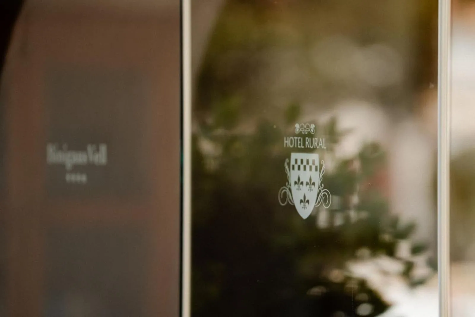 Decorative detail in Hotel Rural Binigaus Vell