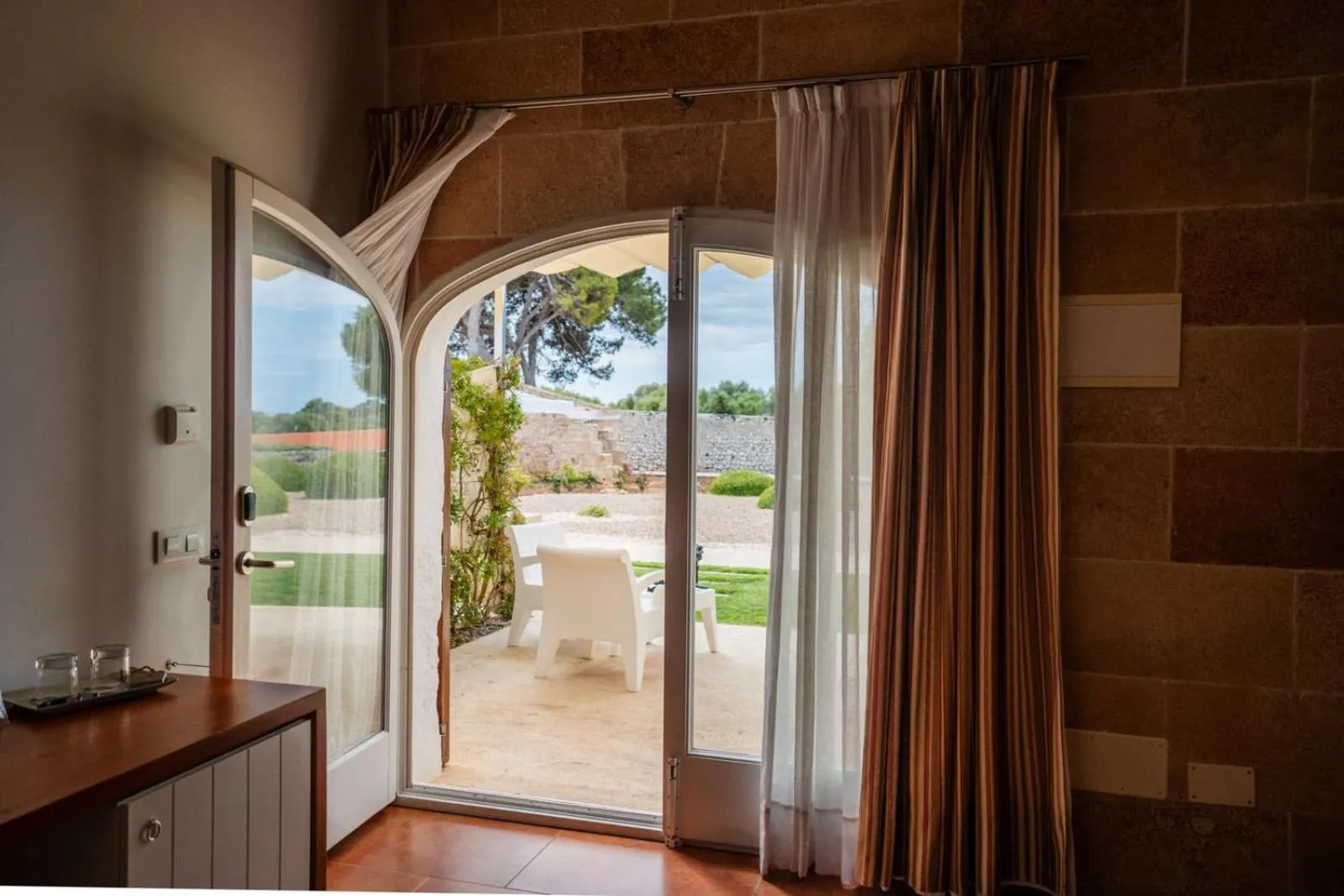 Balcony/Terrace in Hotel Rural Binigaus Vell