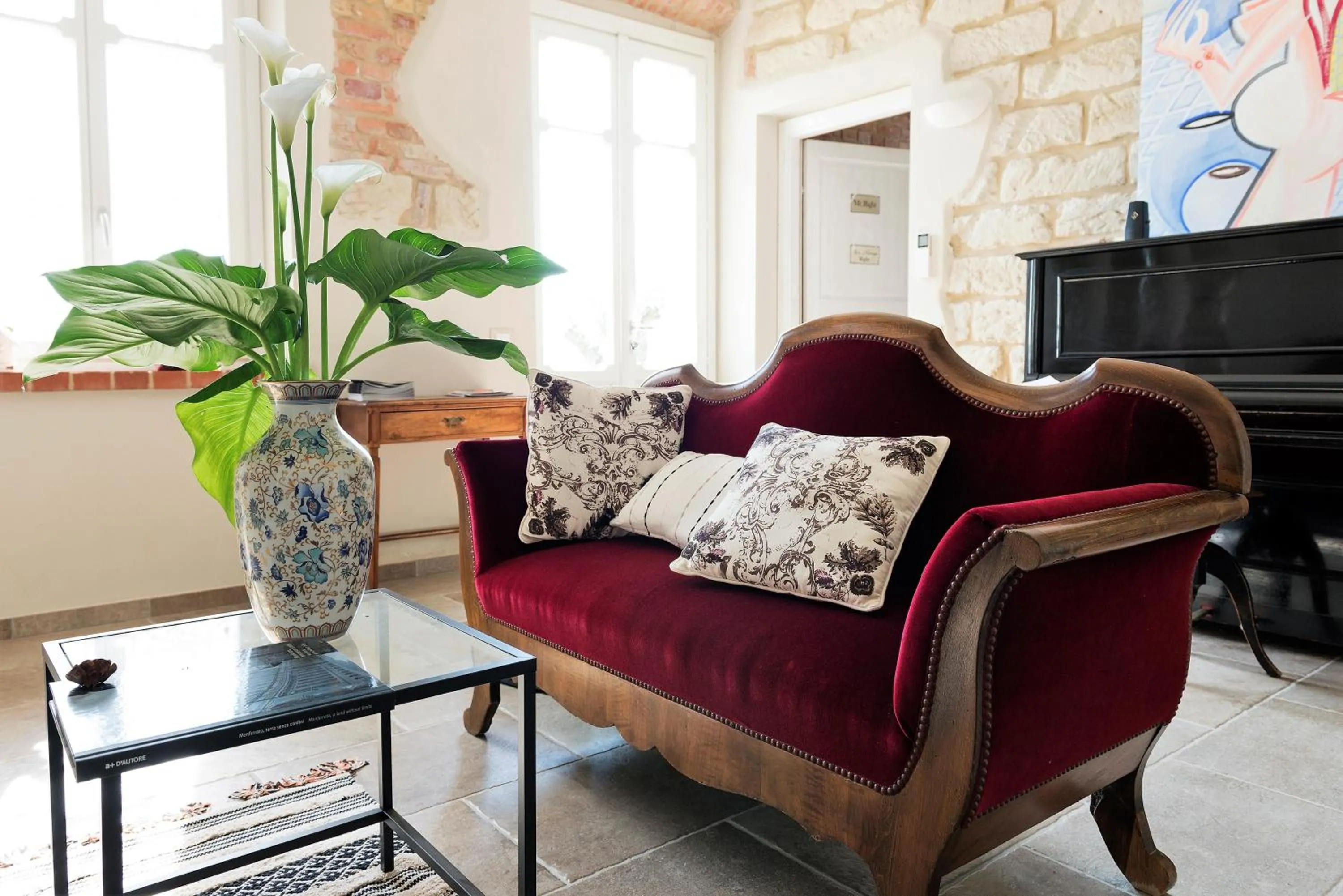 Library in Country House Montessino - adults only