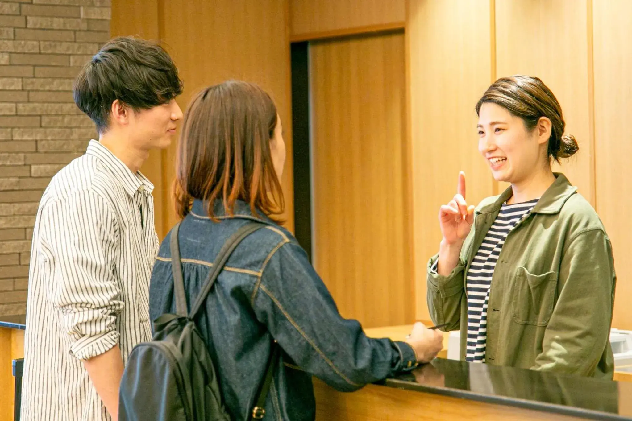 Lobby or reception in montan HAKATA Lobby or reception in montan HAKATA