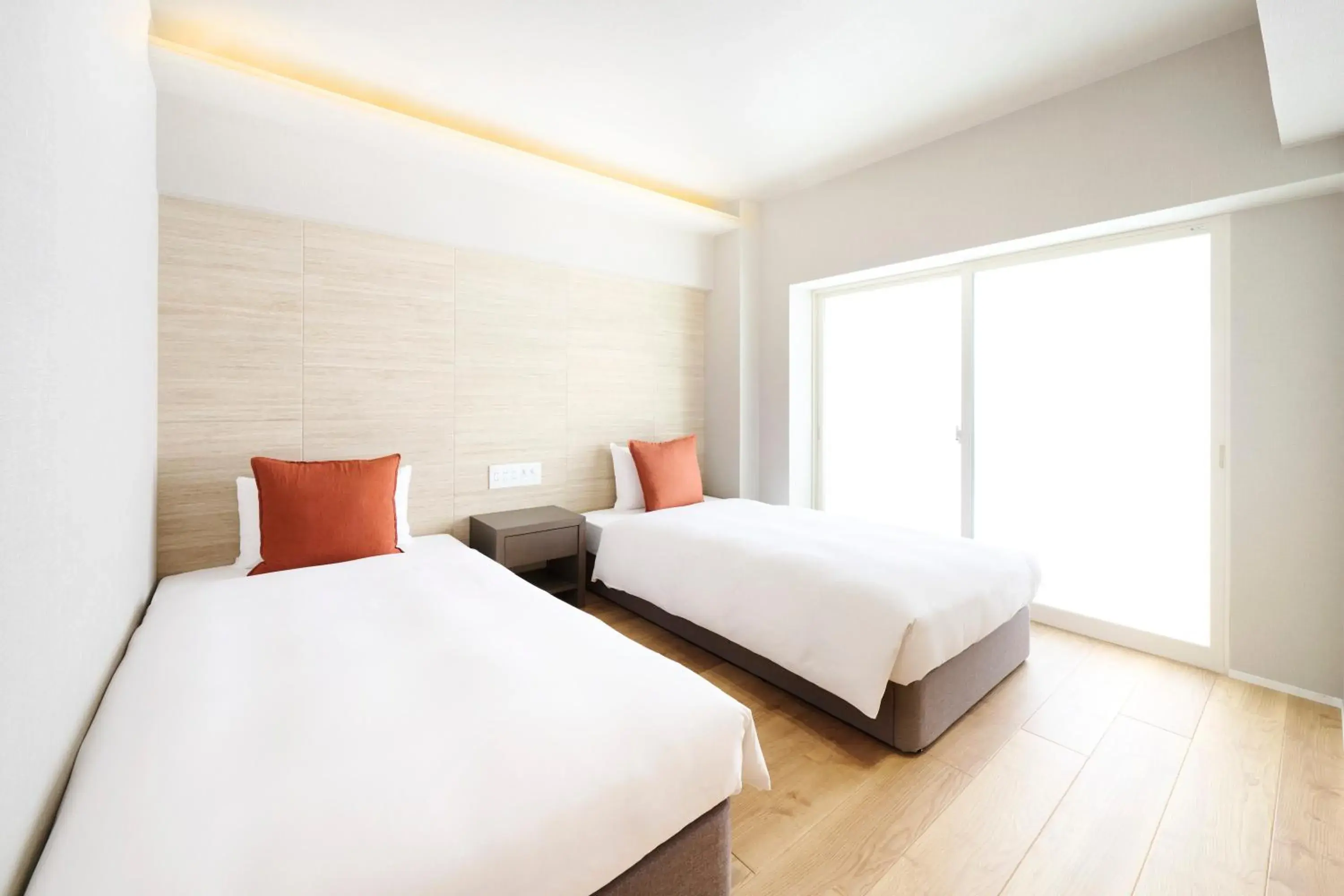 Photo of the whole room, Bed in montan HAKATA Photo of the whole room, Bed in montan HAKATA