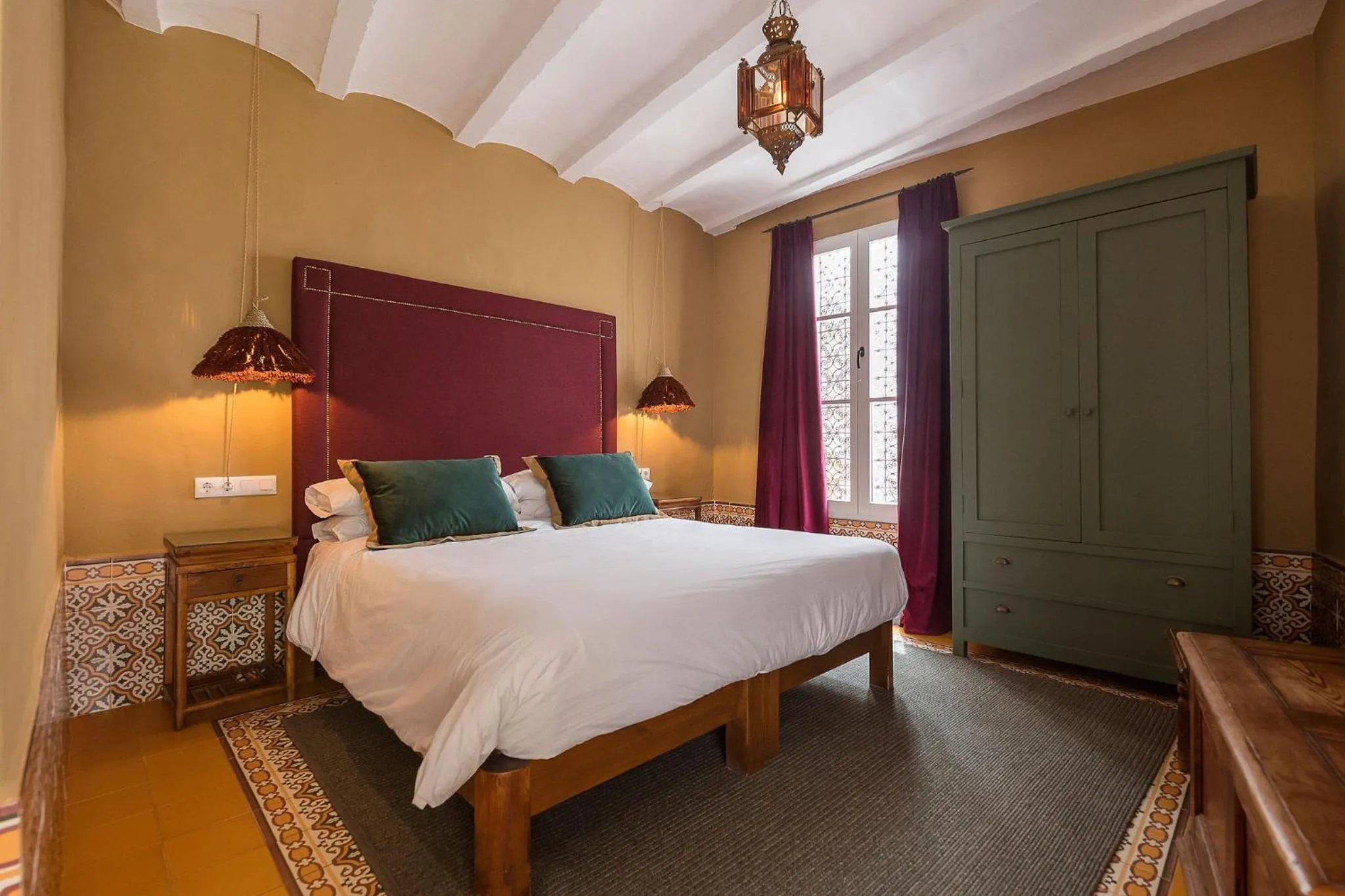 Bedroom, Bed in Hotel La Casa del Califa