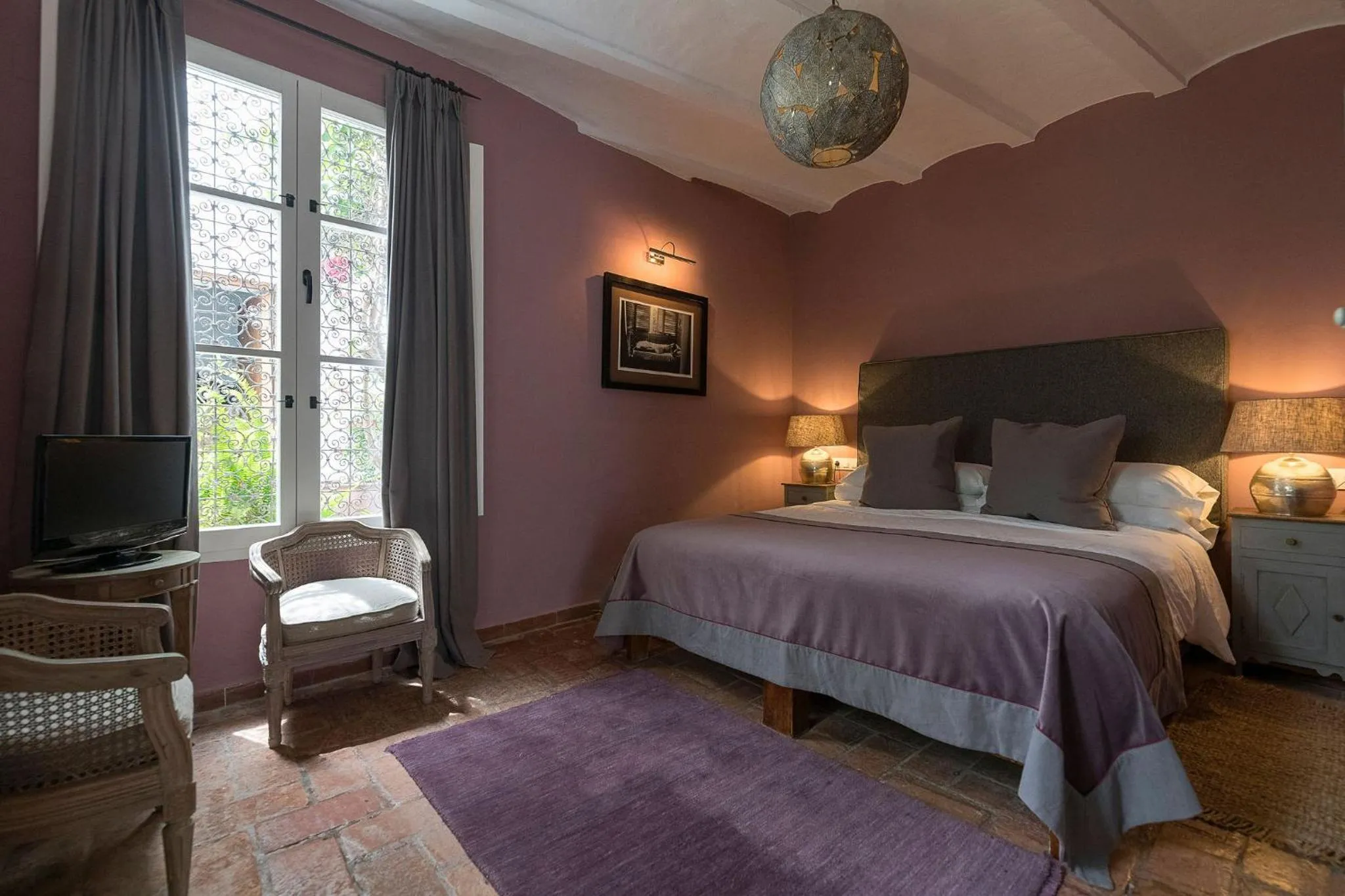 Bedroom, Bed in Hotel La Casa del Califa