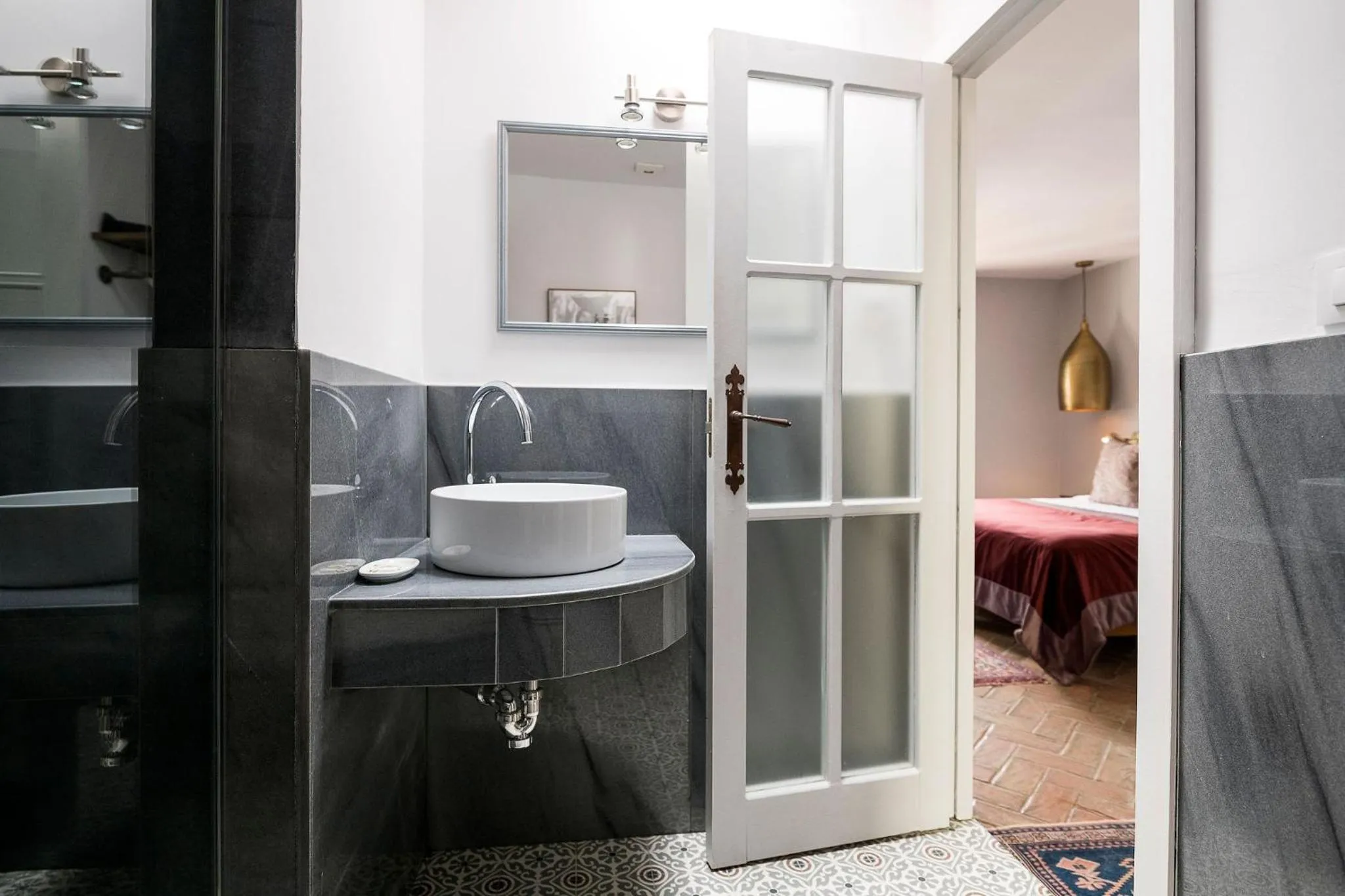 Bathroom in Hotel La Casa del Califa