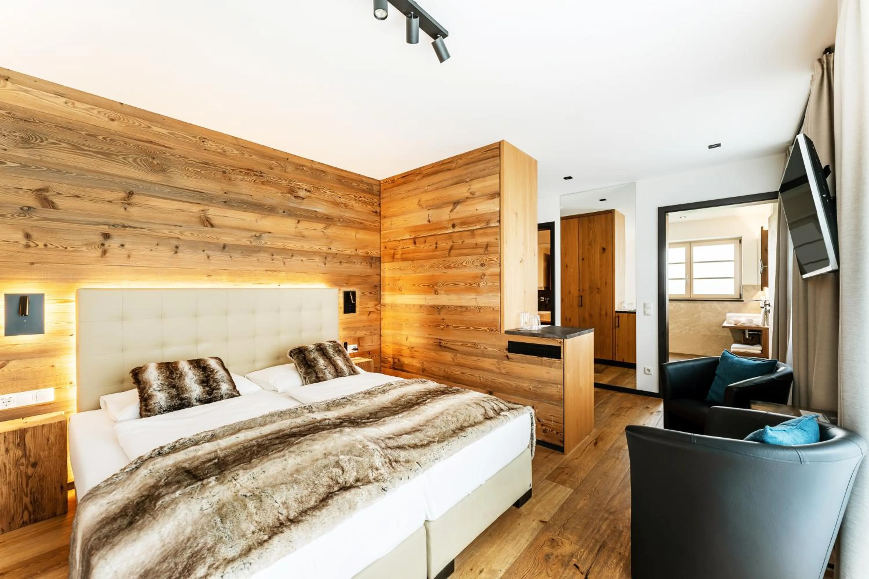 Bed in Hotel Bayerischer Hof