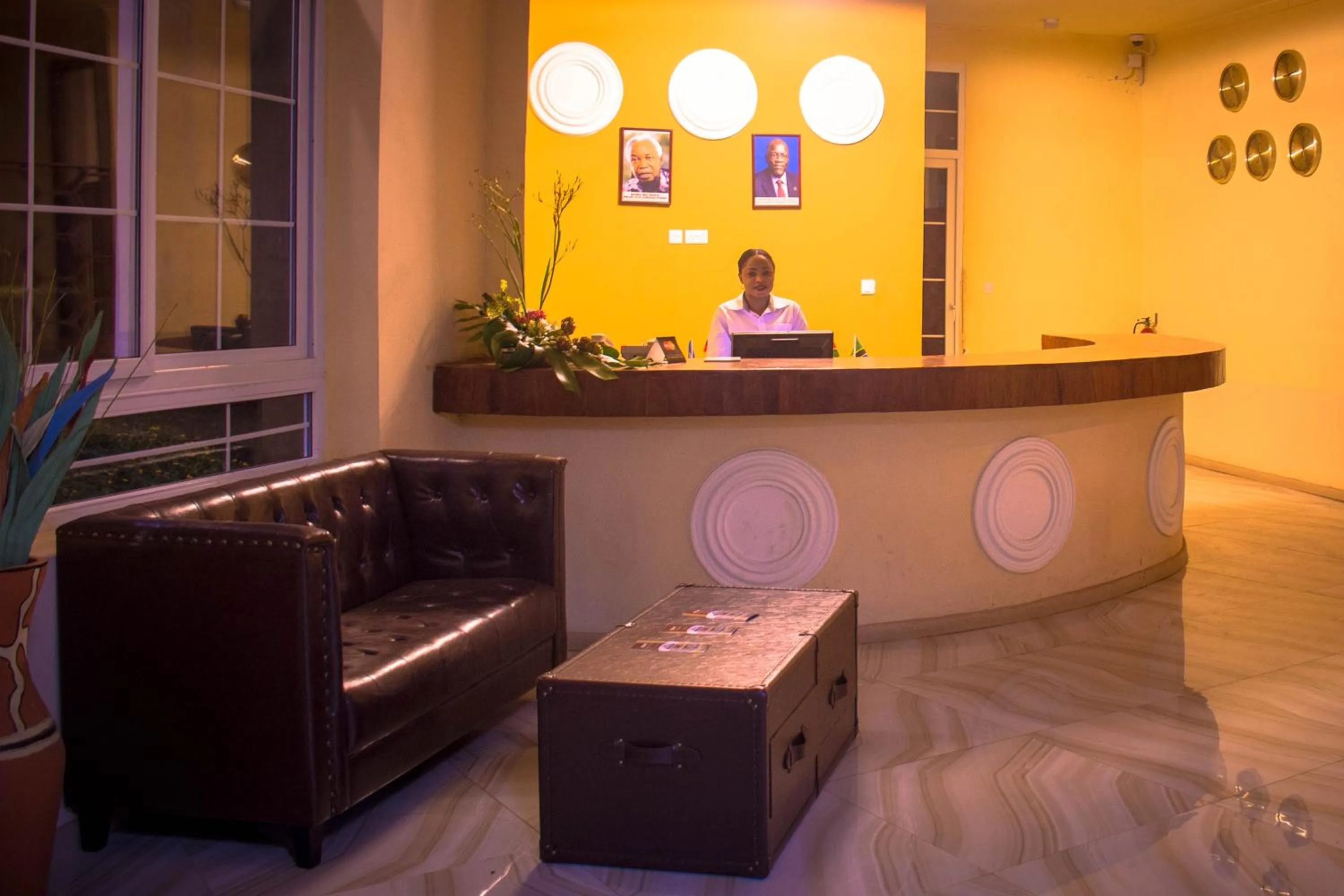 Lobby or reception in Masailand Safari Lodge