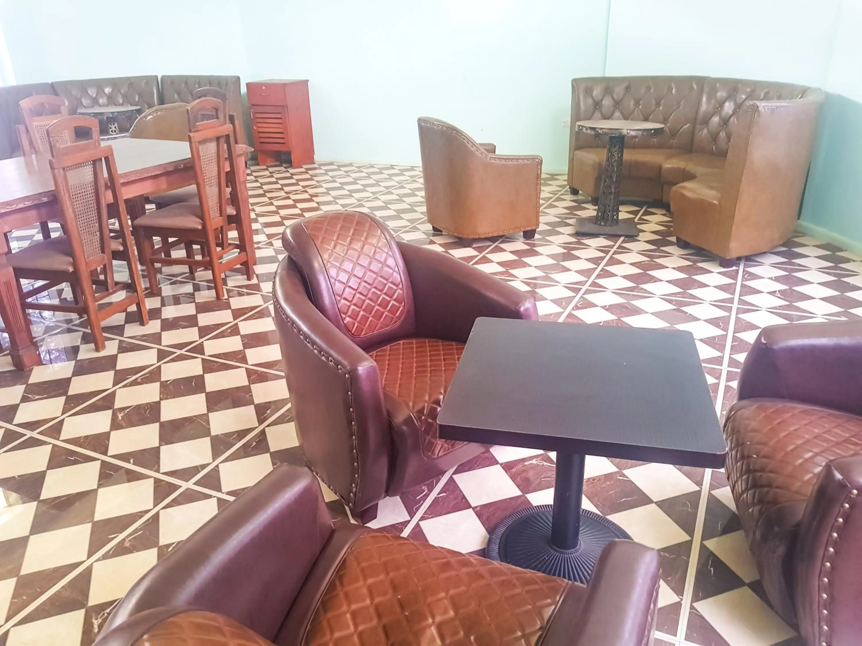 Seating area in Masailand Safari Lodge