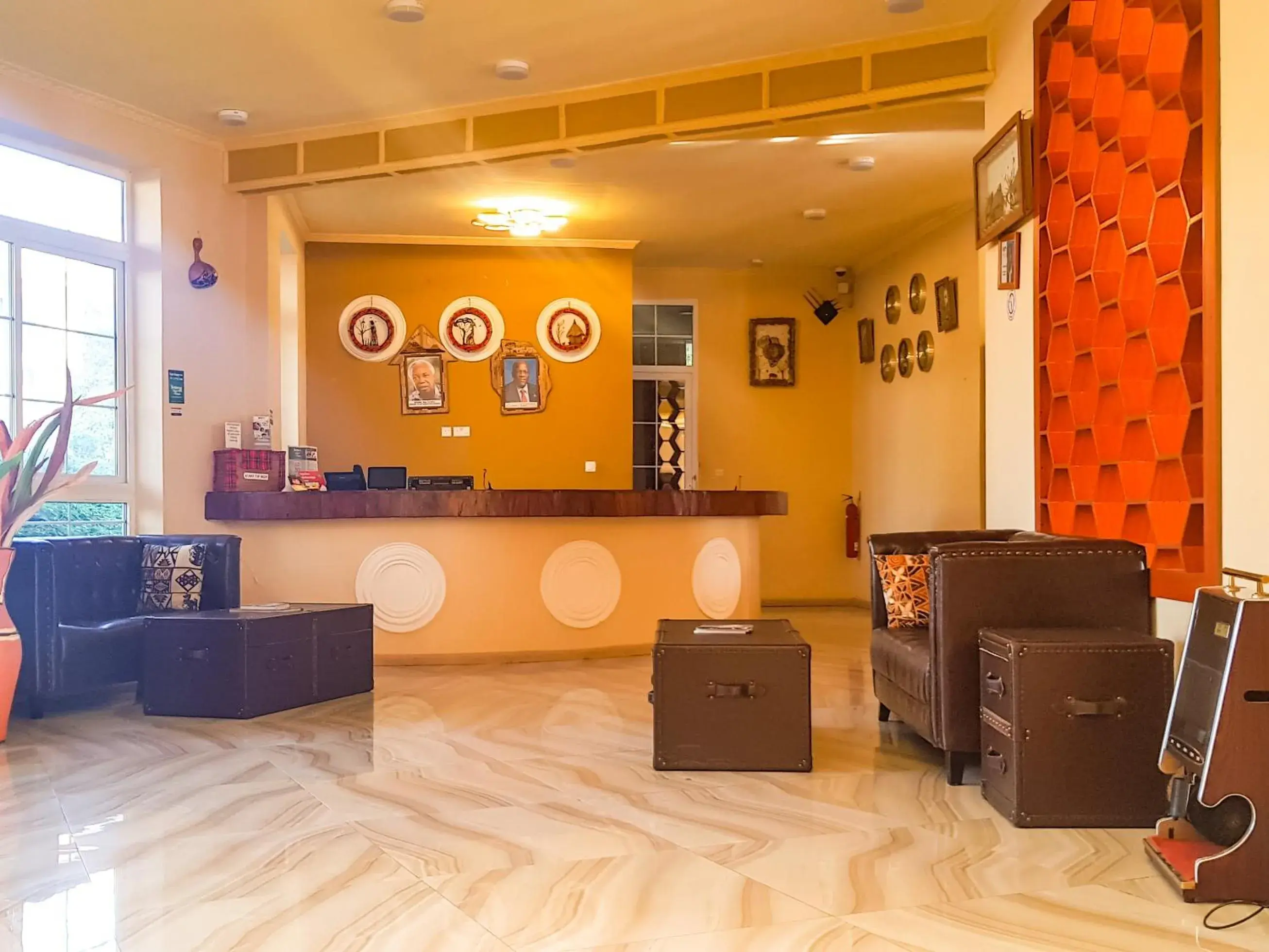 Lobby or reception in Masailand Safari Lodge Lobby or reception in Masailand Safari Lodge