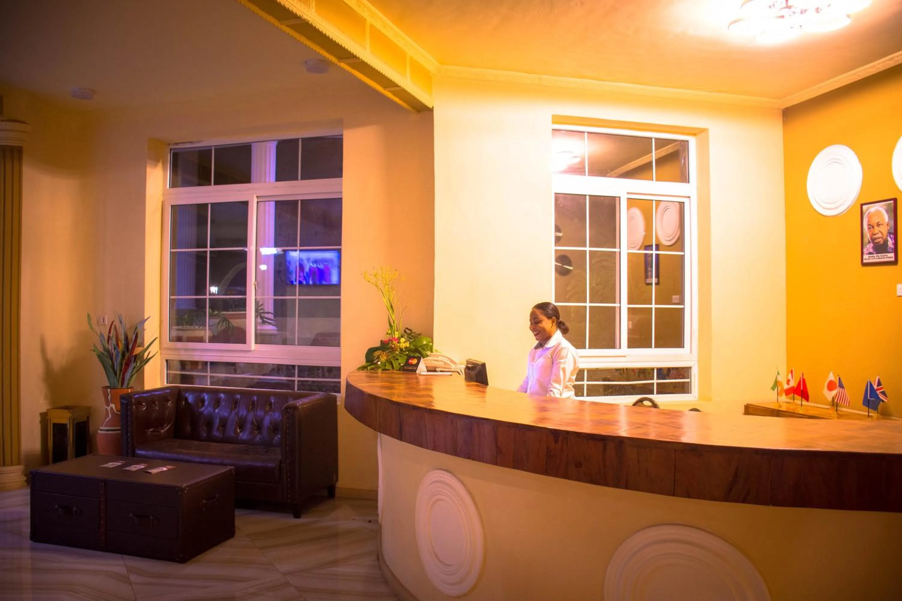 Lobby or reception in Masailand Safari Lodge