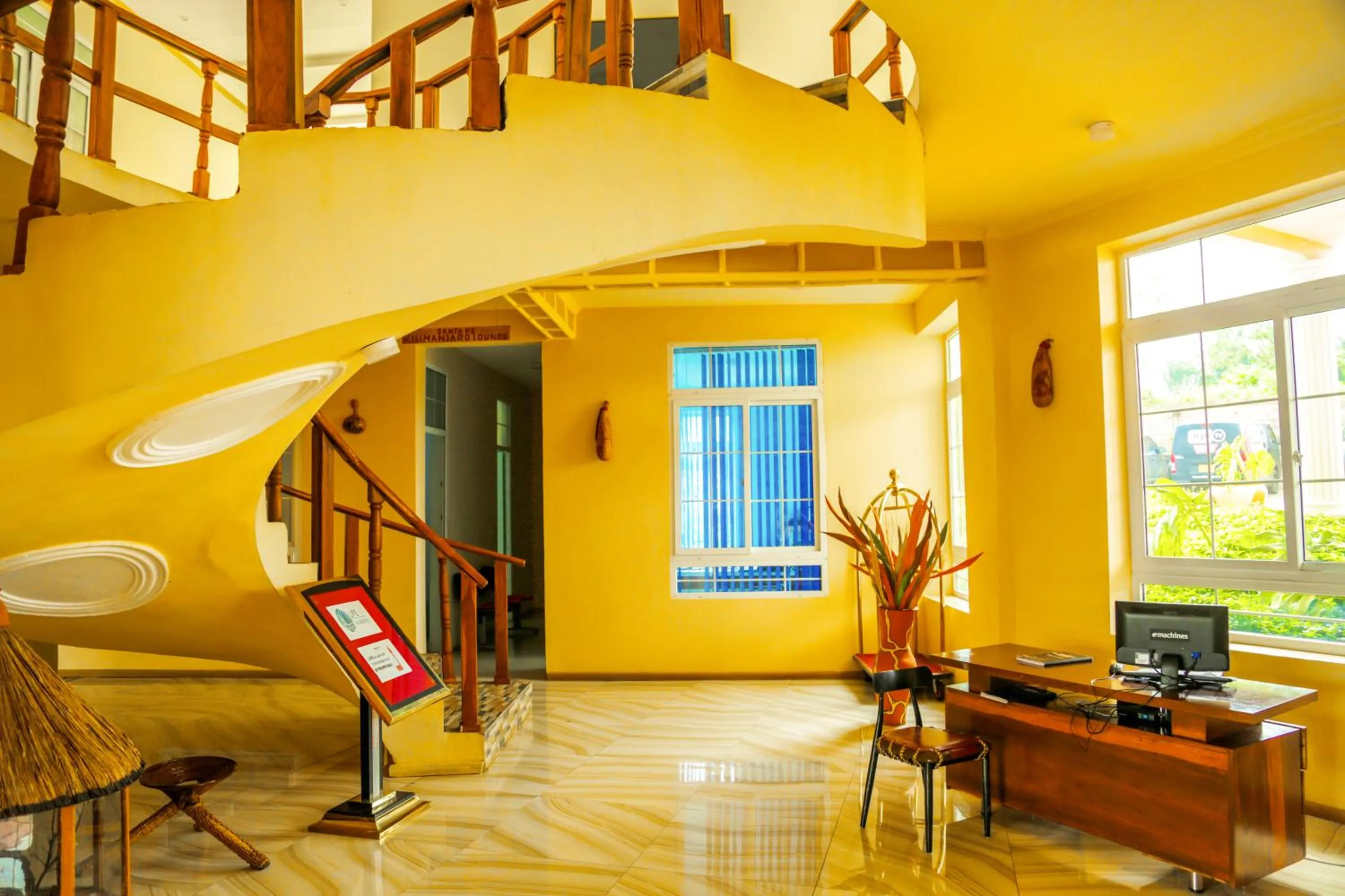 Lobby or reception in Masailand Safari Lodge