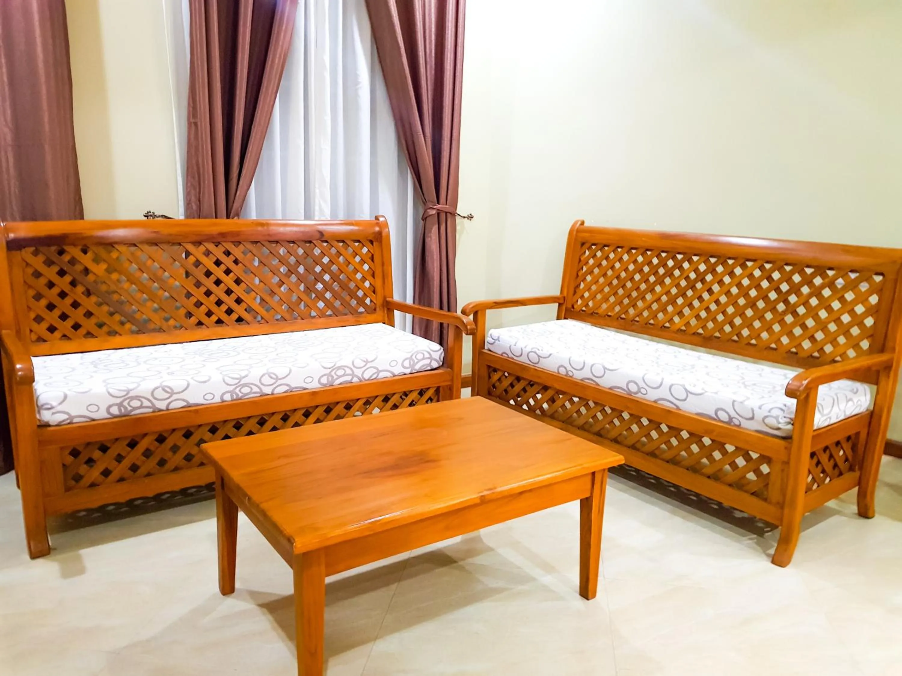 Seating area in Masailand Safari Lodge