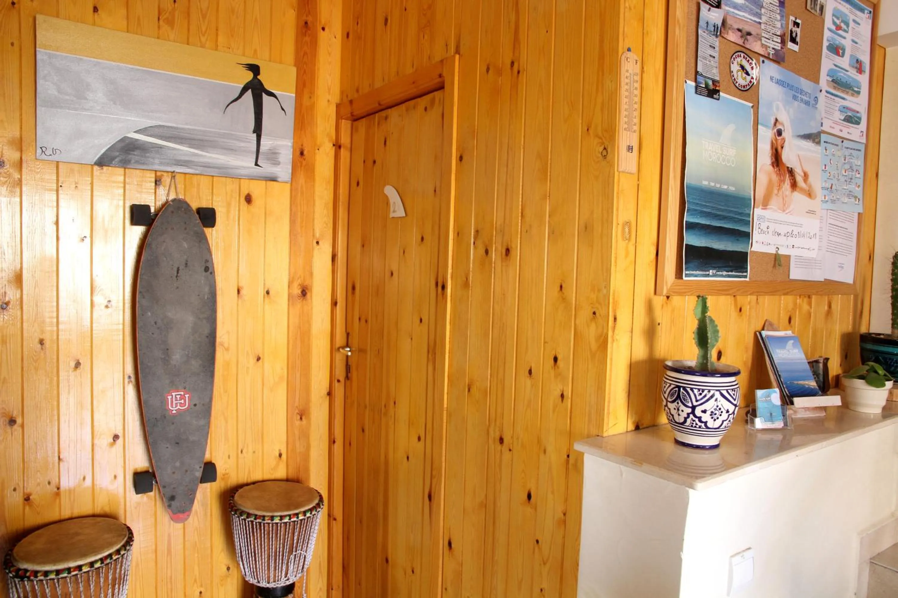 Decorative detail in Travel Surf Morocco