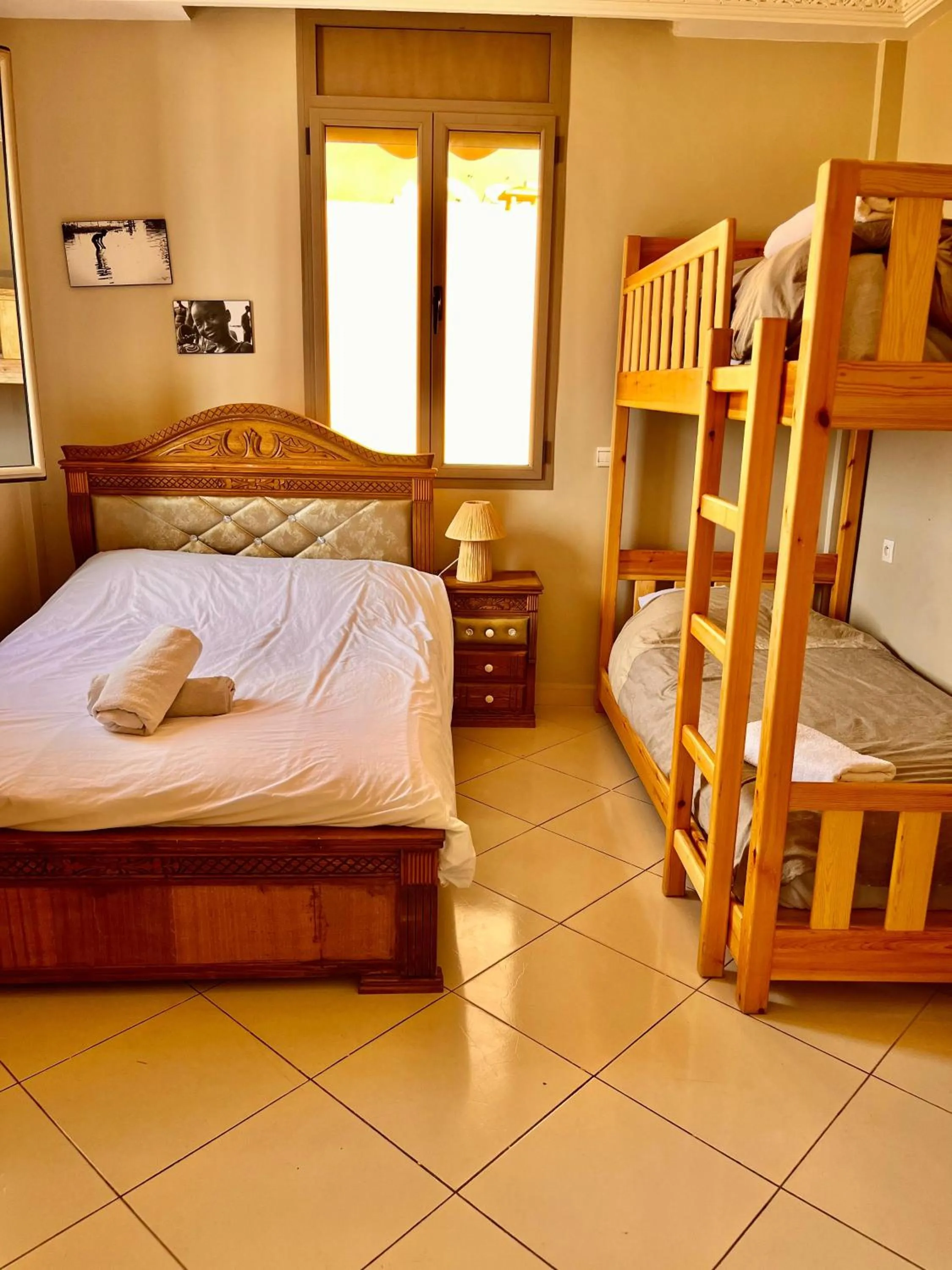 Bed in Travel Surf Morocco