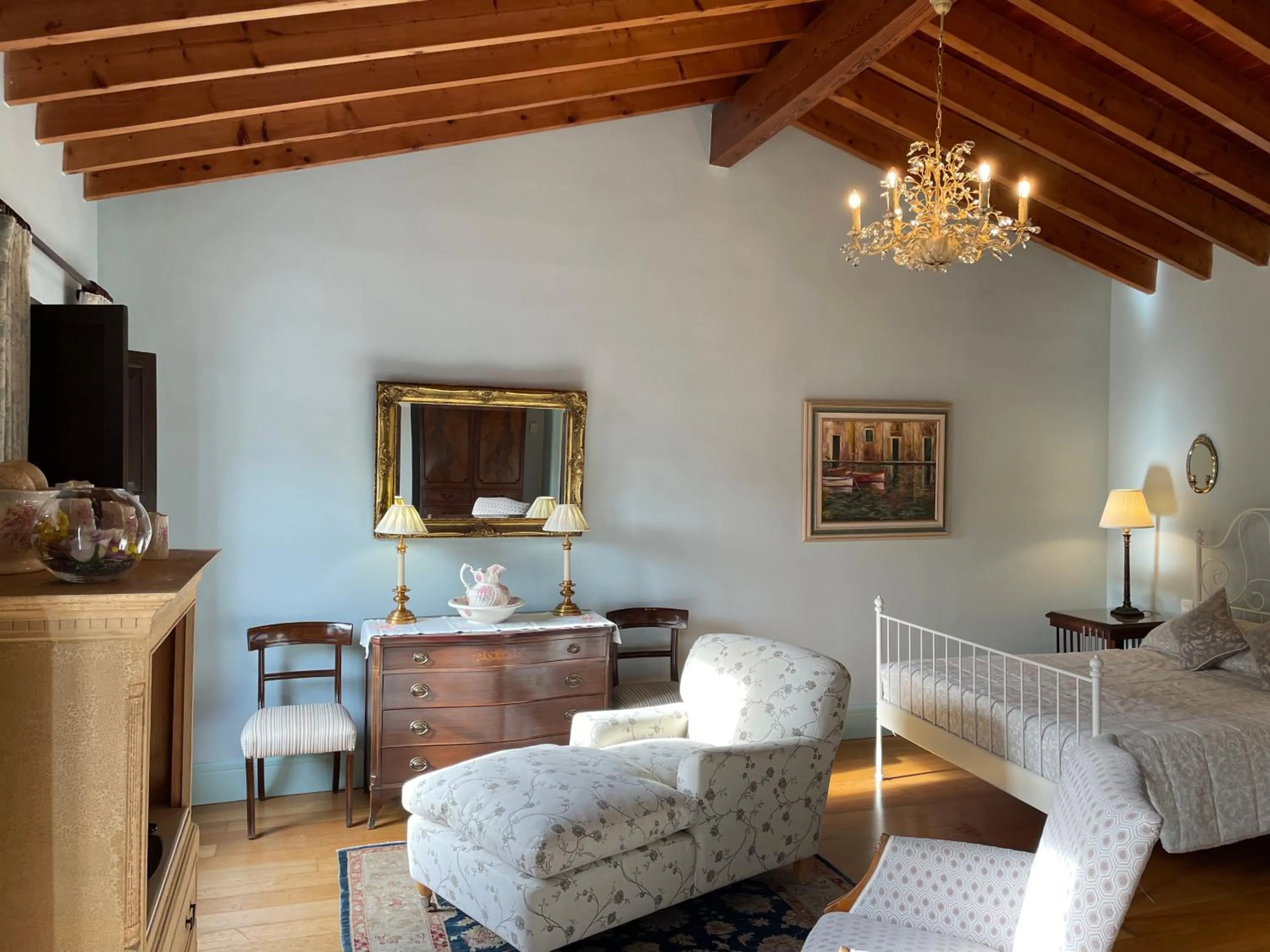 Bed in The Salvia - Adults Only