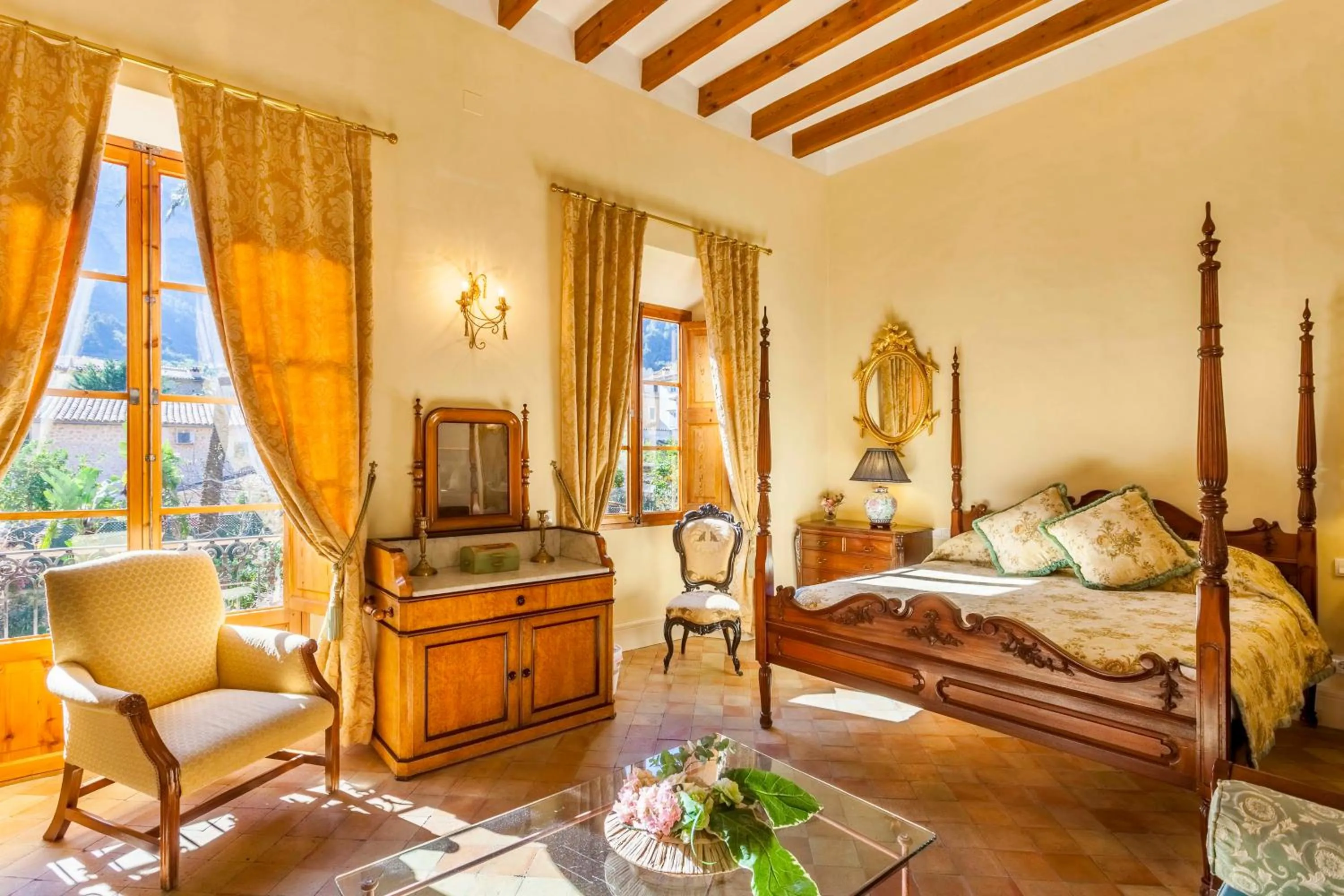 Bed in The Salvia - Adults Only