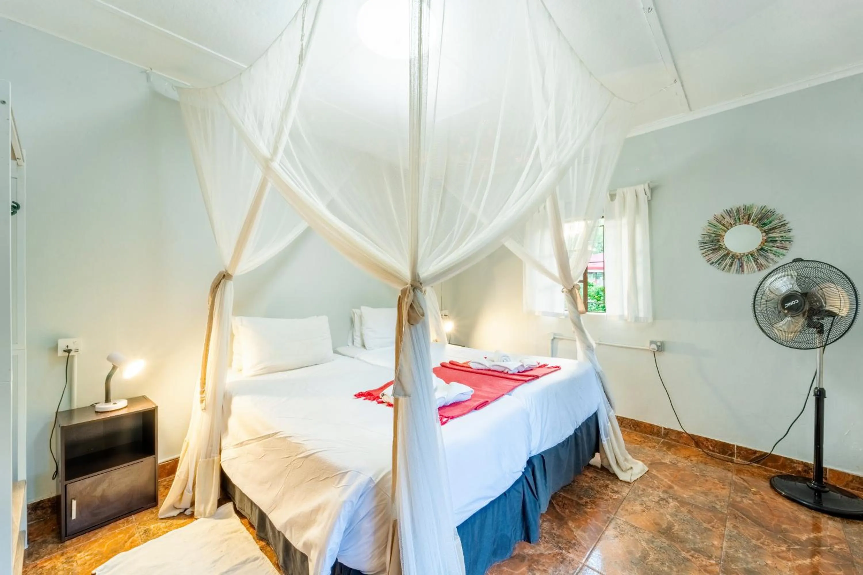 Bed in Shoestrings Backpackers Lodge Vic Falls