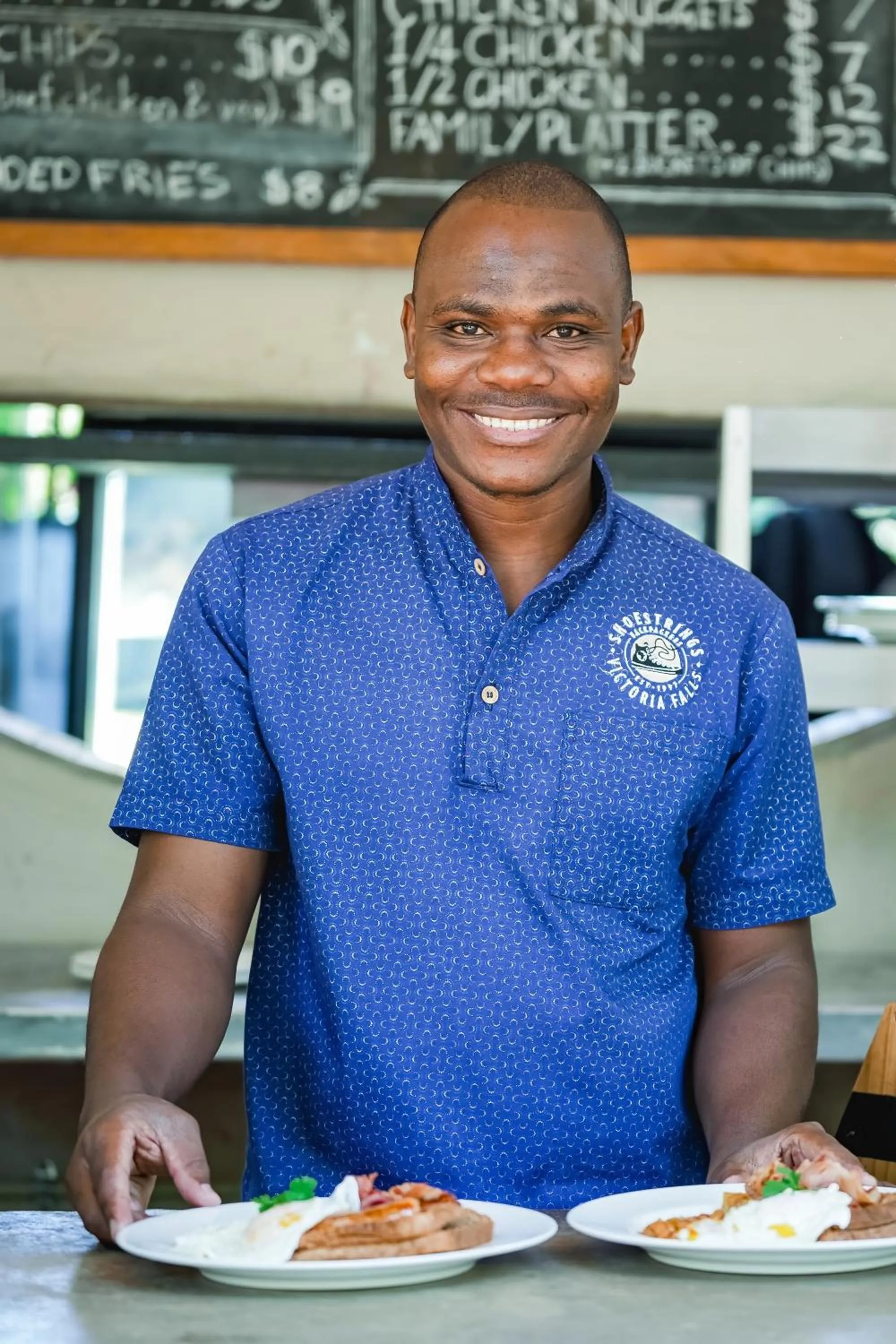 Food in Shoestrings Backpackers Lodge Vic Falls