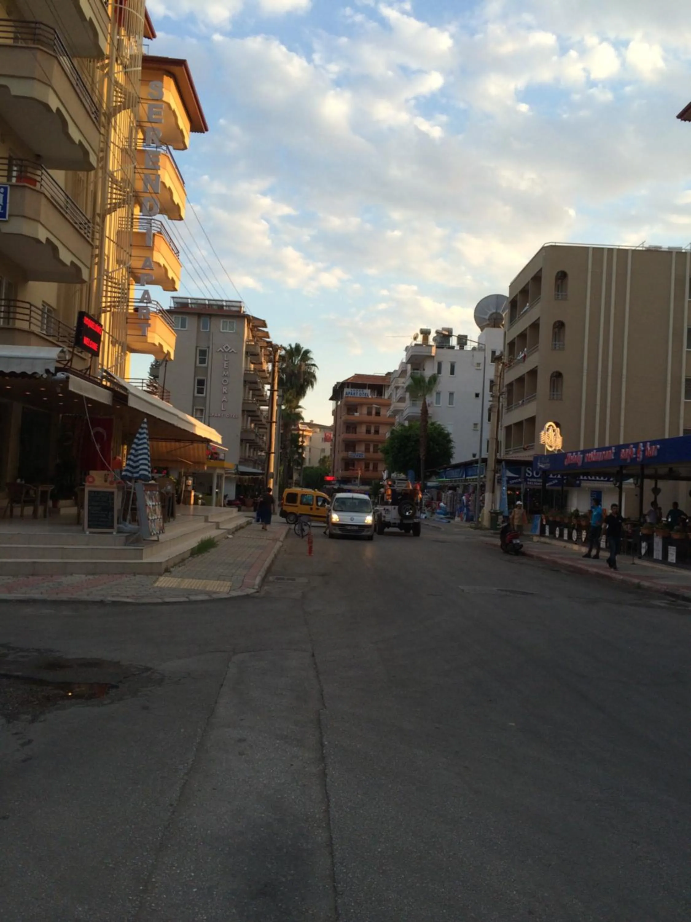 Street view in Serendi Apart Hotel