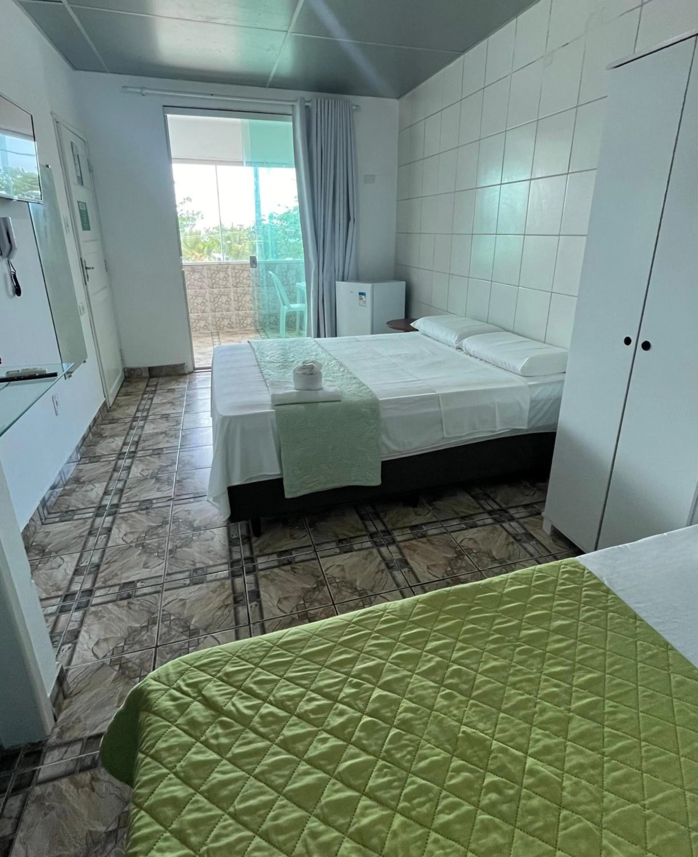 Bed in Casamar Pousada