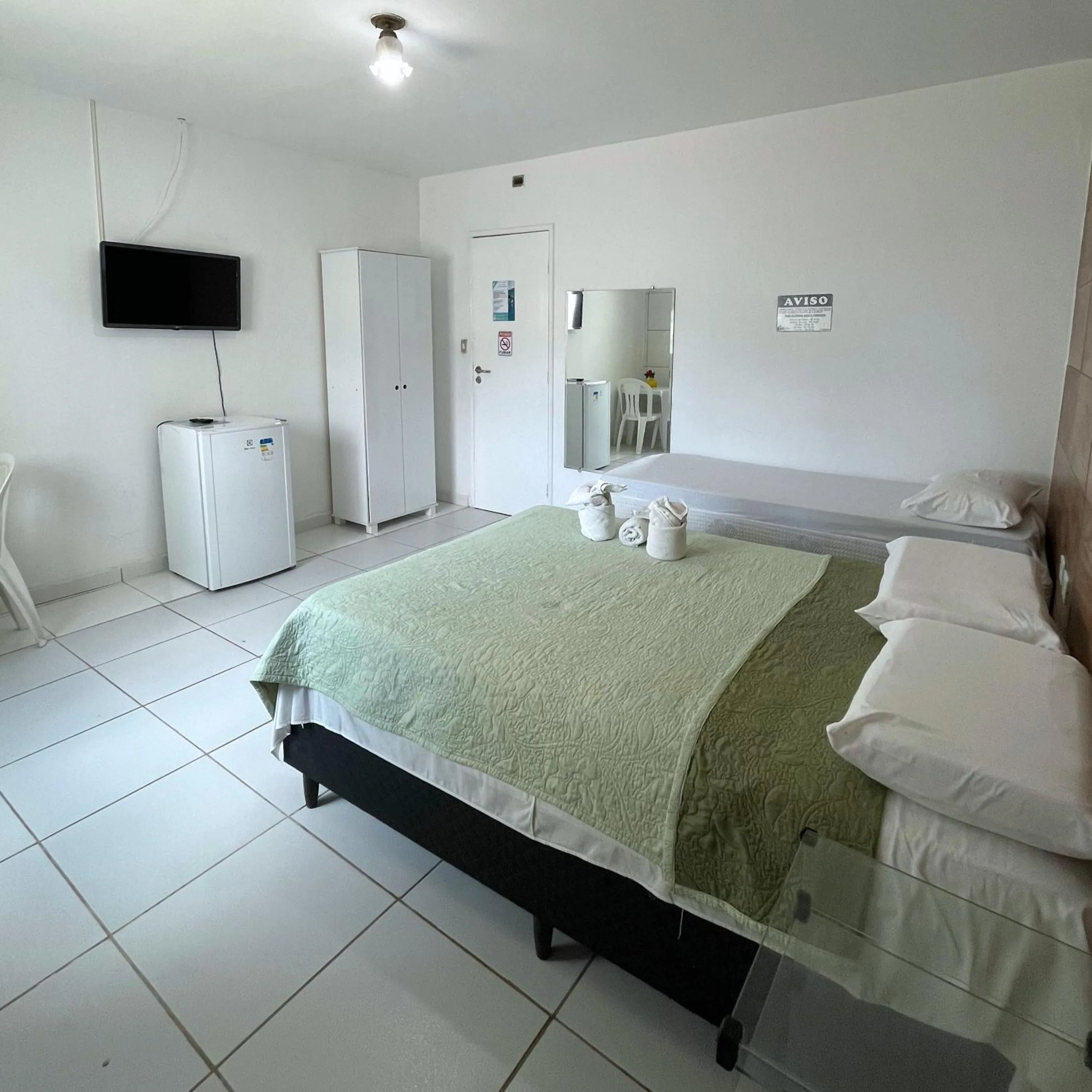 Bed in Casamar Pousada