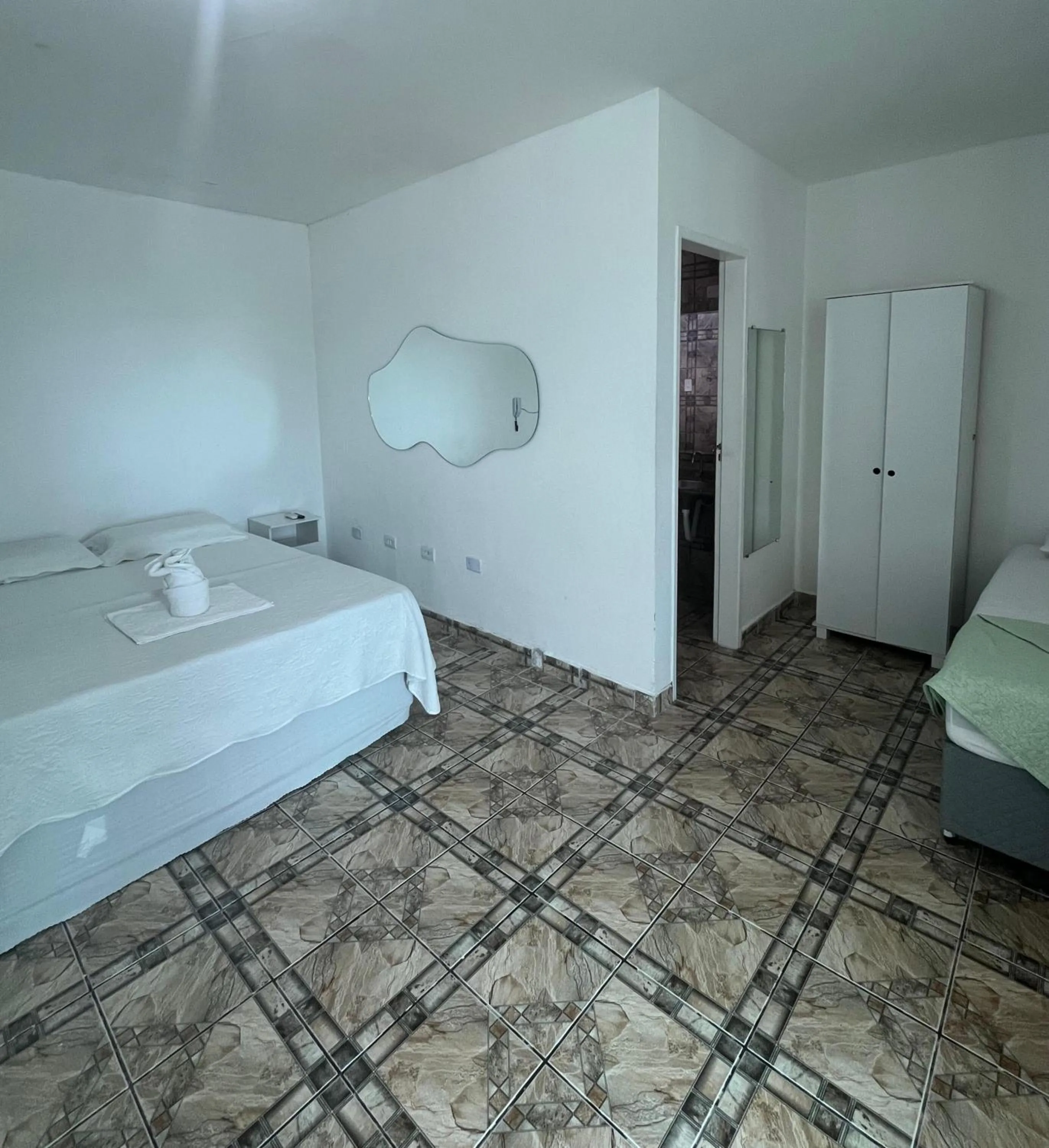 Bed in Casamar Pousada