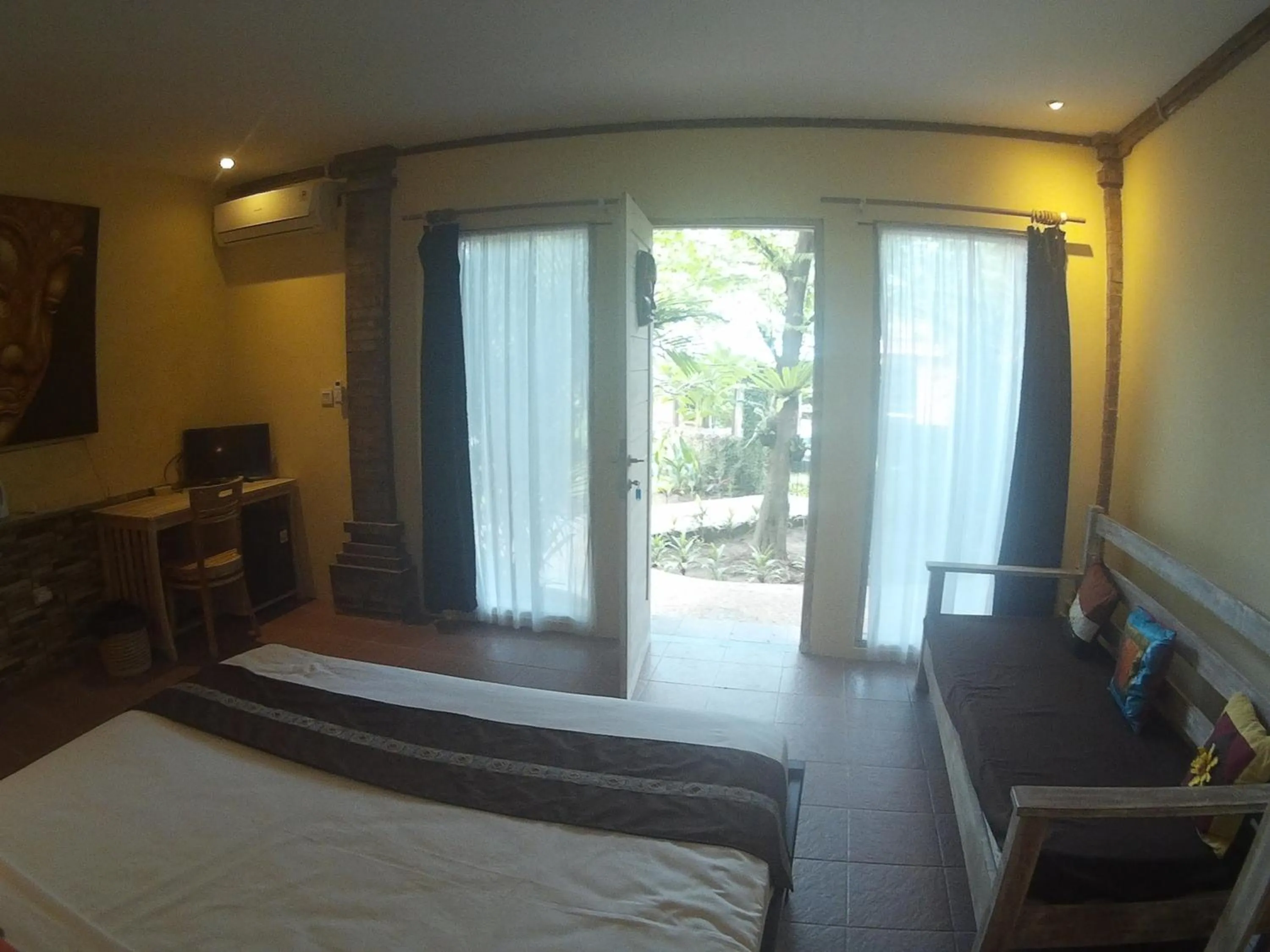 Bedroom, Bed in Canggu Pinpoint Rooms