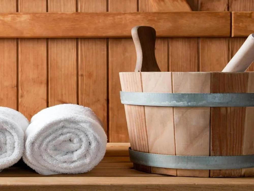 Sauna in Hotel La Campagnola - Green Energy Resort