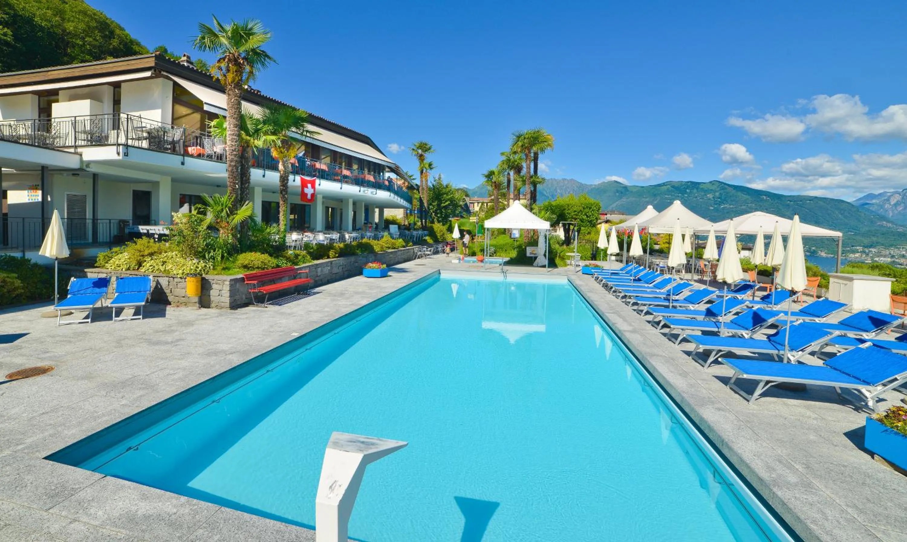 Swimming pool in Hotel La Campagnola - Green Energy Resort