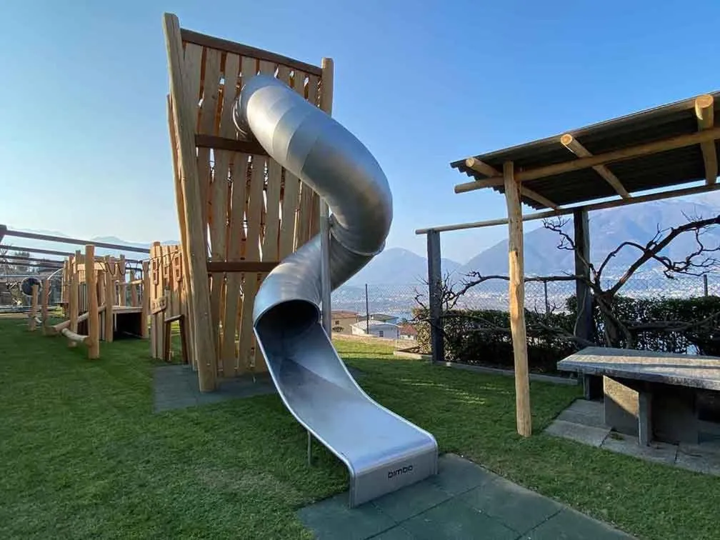 Children play ground in Hotel La Campagnola - Green Energy Resort
