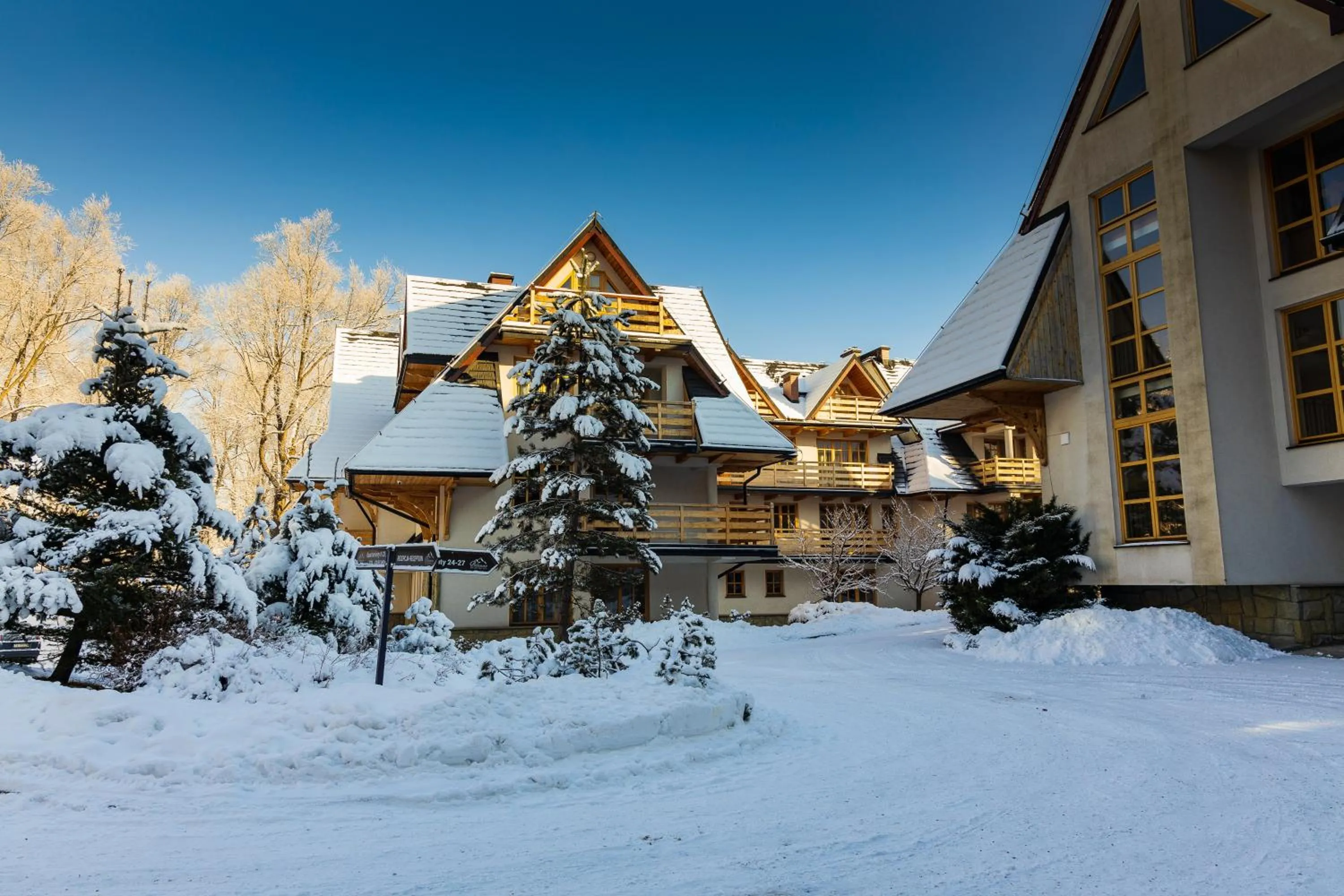 Property building in Aparthotel Bellamonte