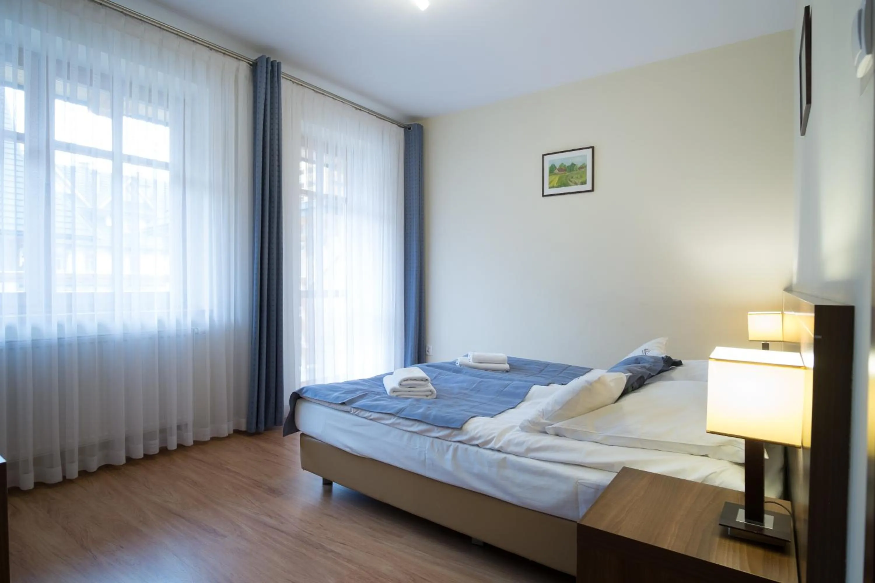 Bedroom, Bed in Aparthotel Bellamonte