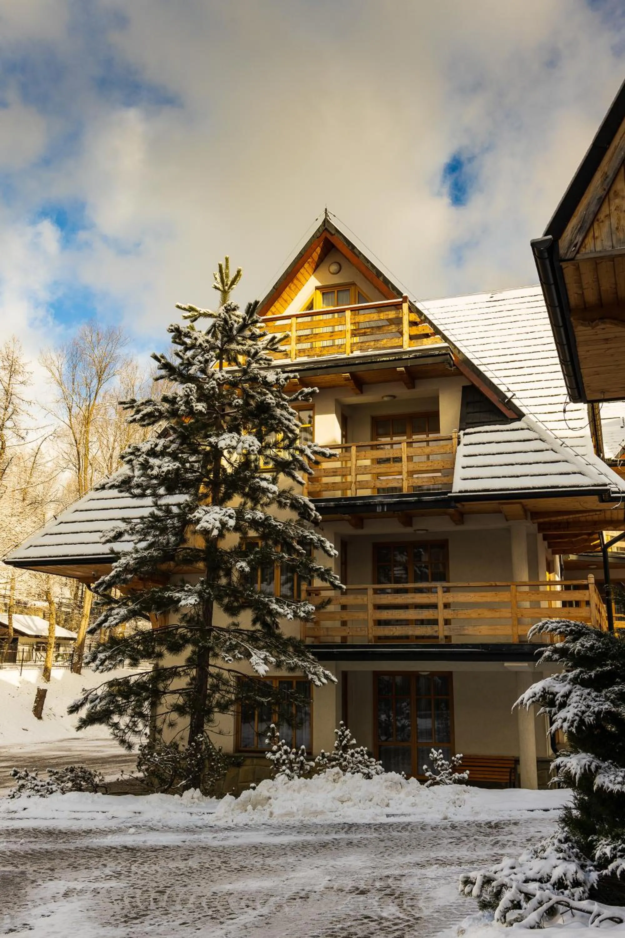 Property building in Aparthotel Bellamonte