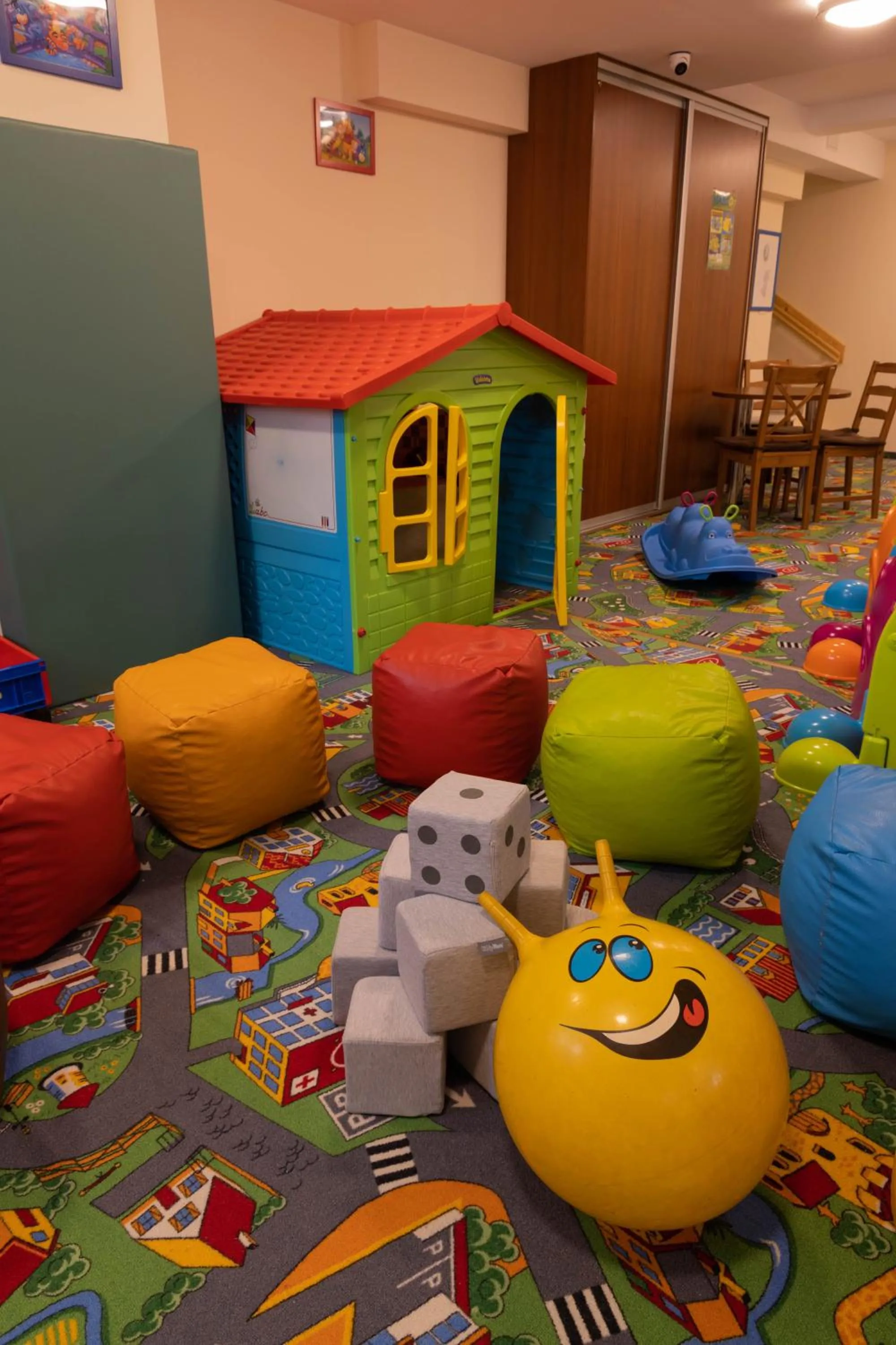 Children play ground in Aparthotel Bellamonte