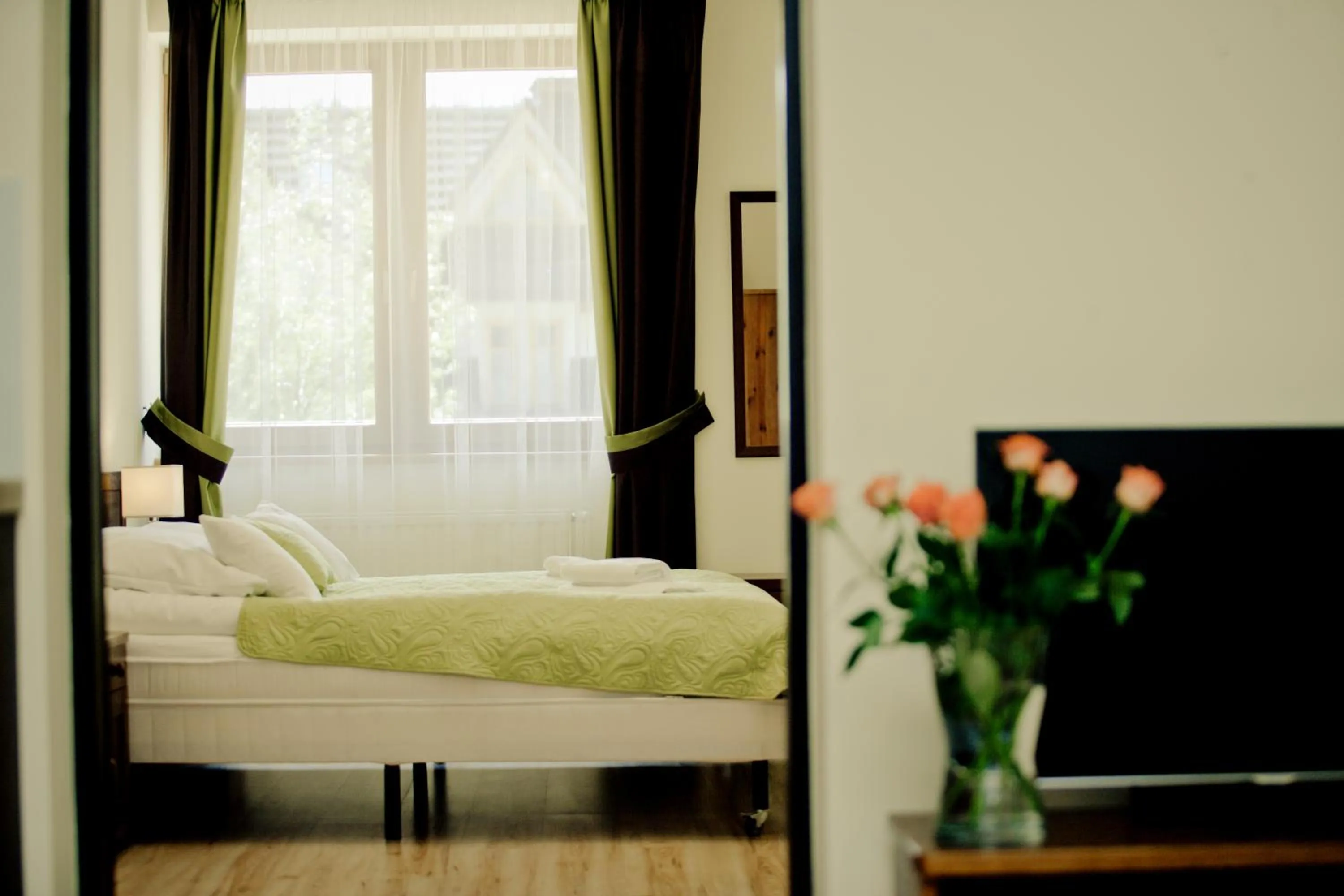 Living room, Bed in Aparthotel Bellamonte