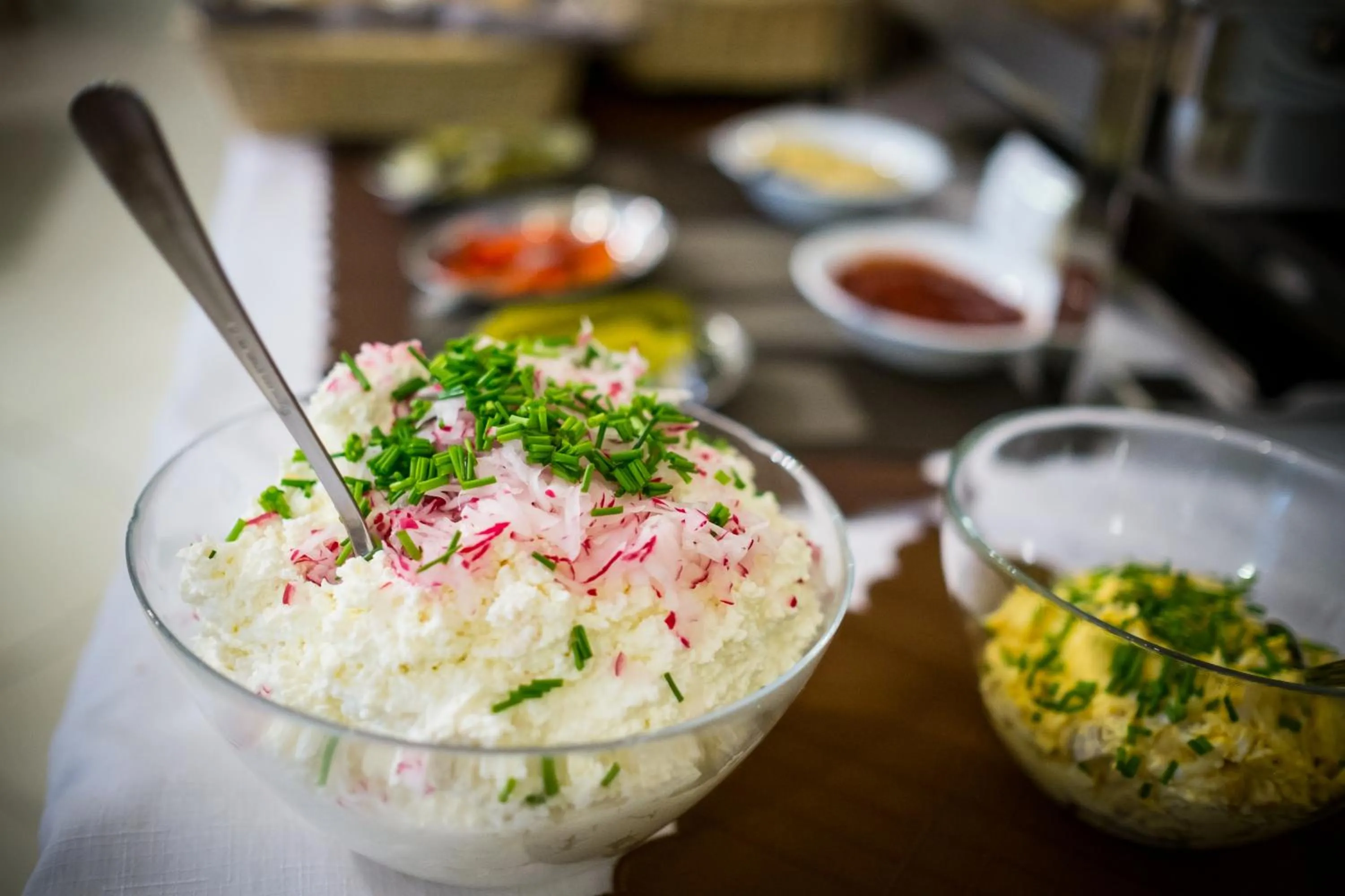 Buffet breakfast in Aparthotel Bellamonte