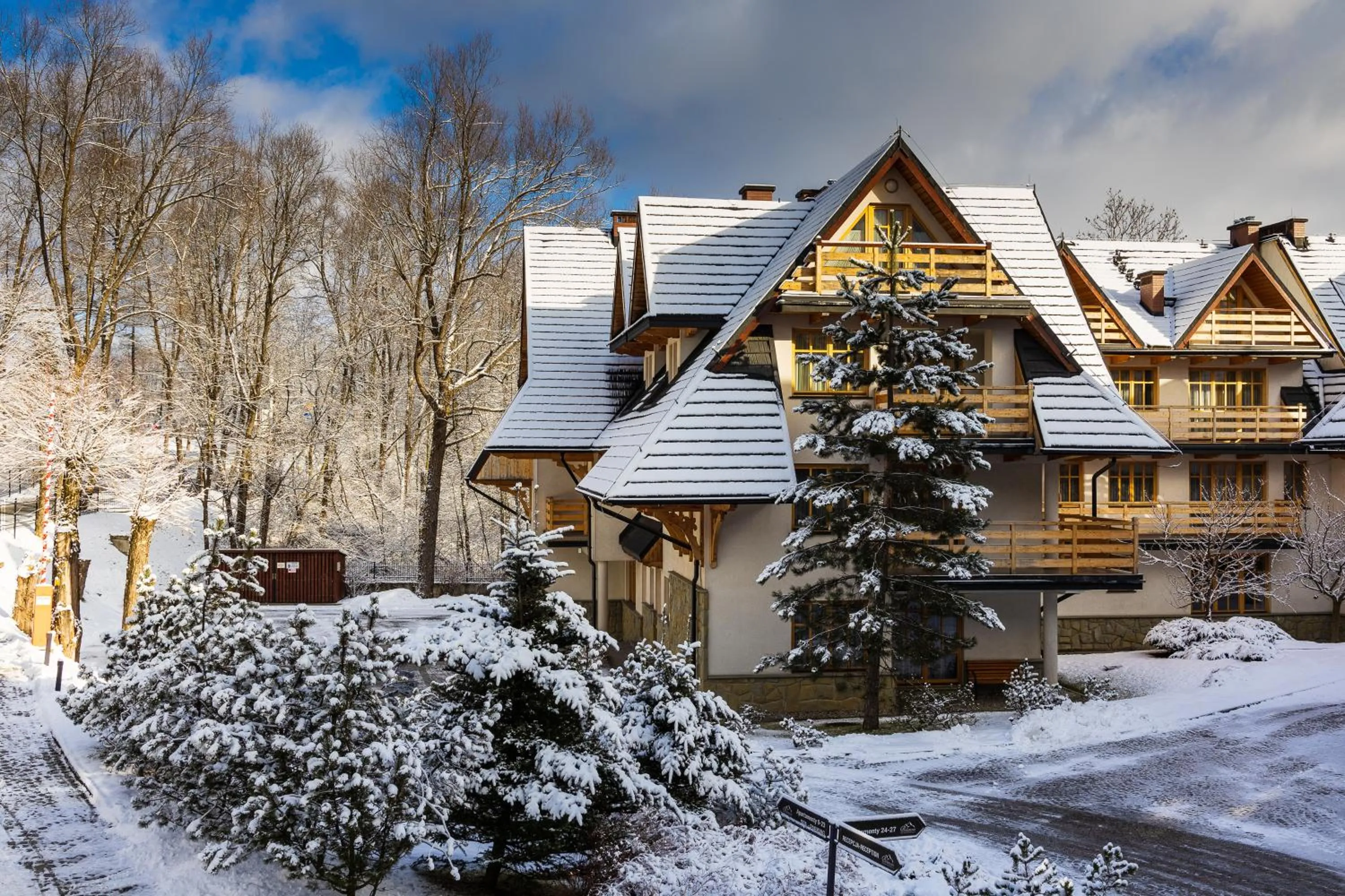 Property building in Aparthotel Bellamonte