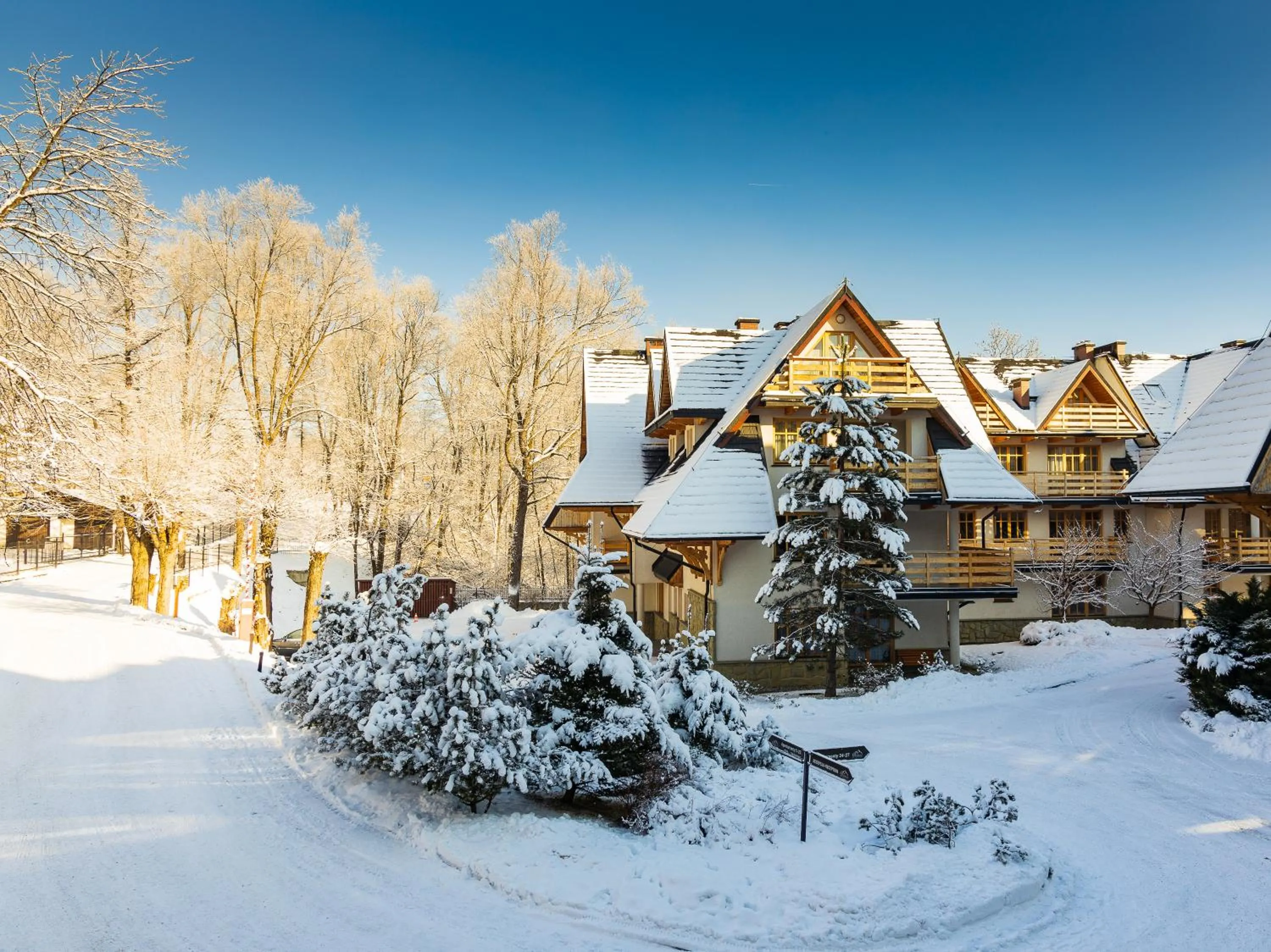 Property building in Aparthotel Bellamonte