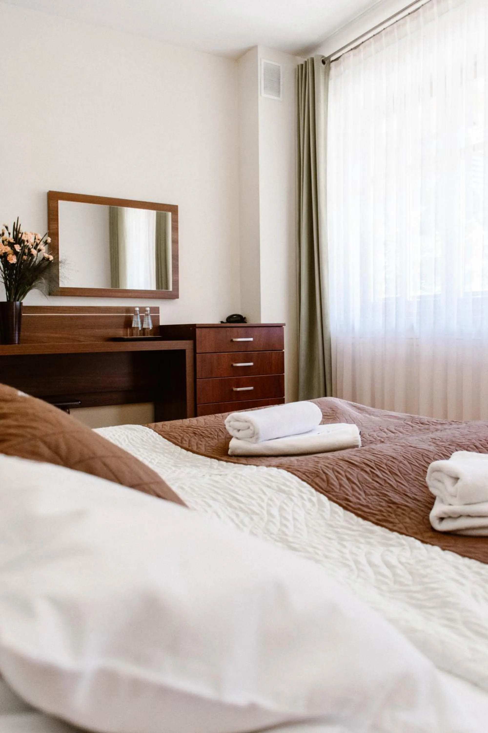 Bed in Aparthotel Bellamonte