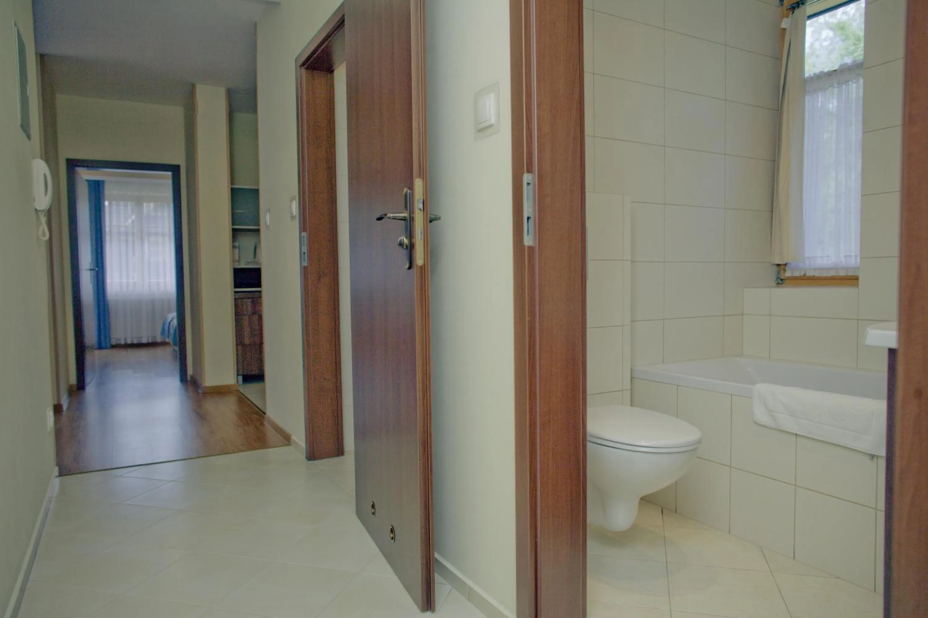 Bathroom in Aparthotel Bellamonte