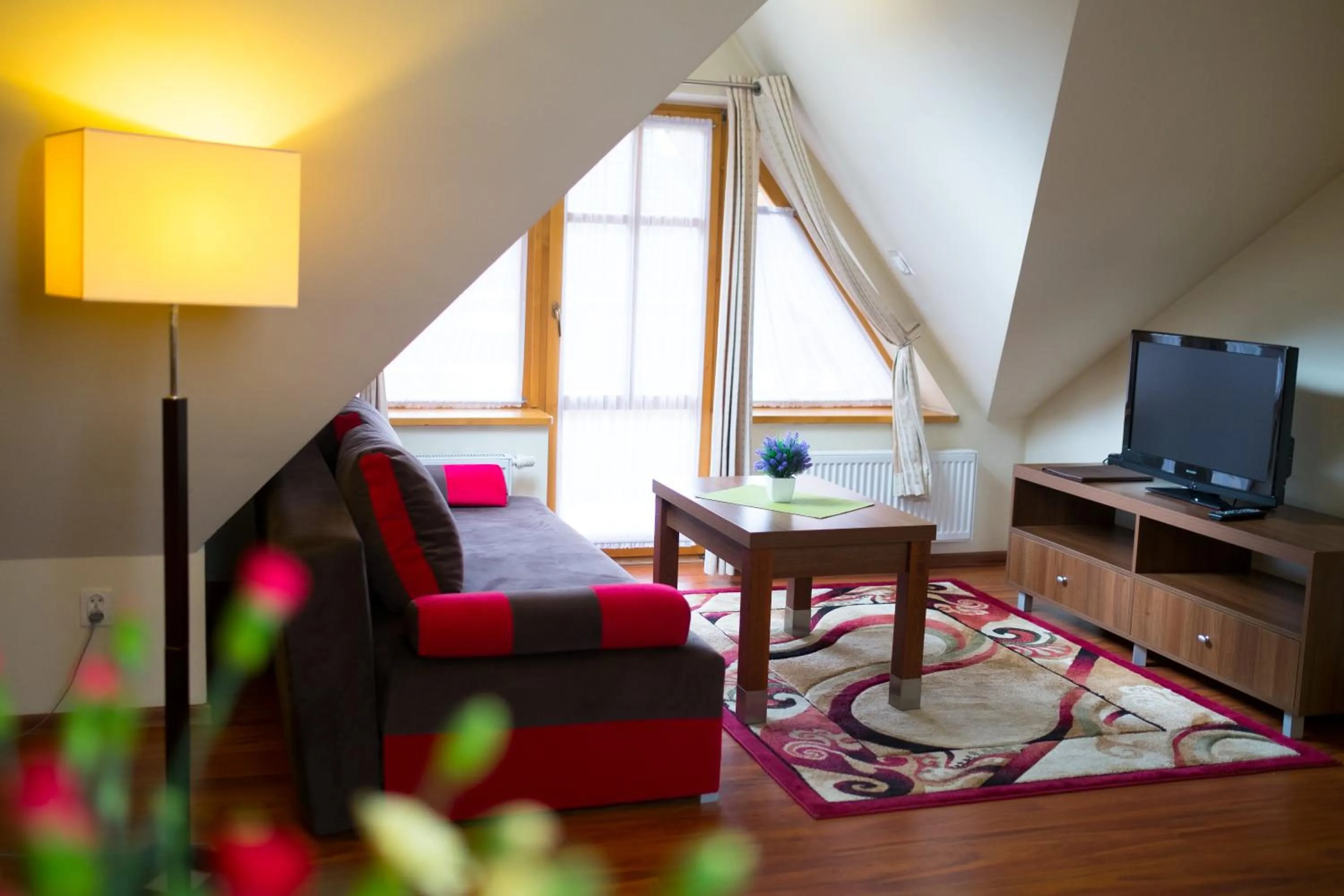 Living room in Aparthotel Bellamonte