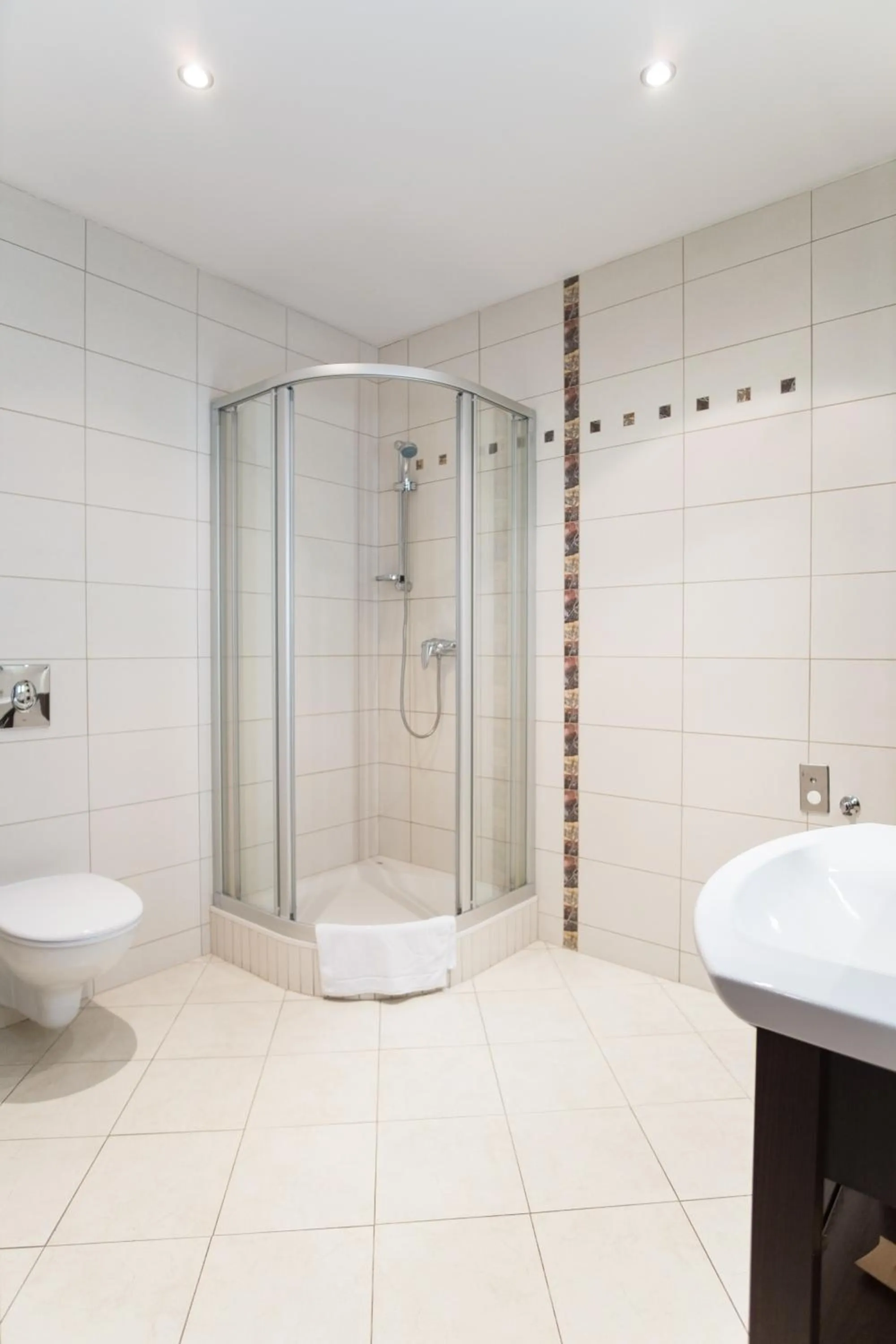 Shower in Aparthotel Bellamonte