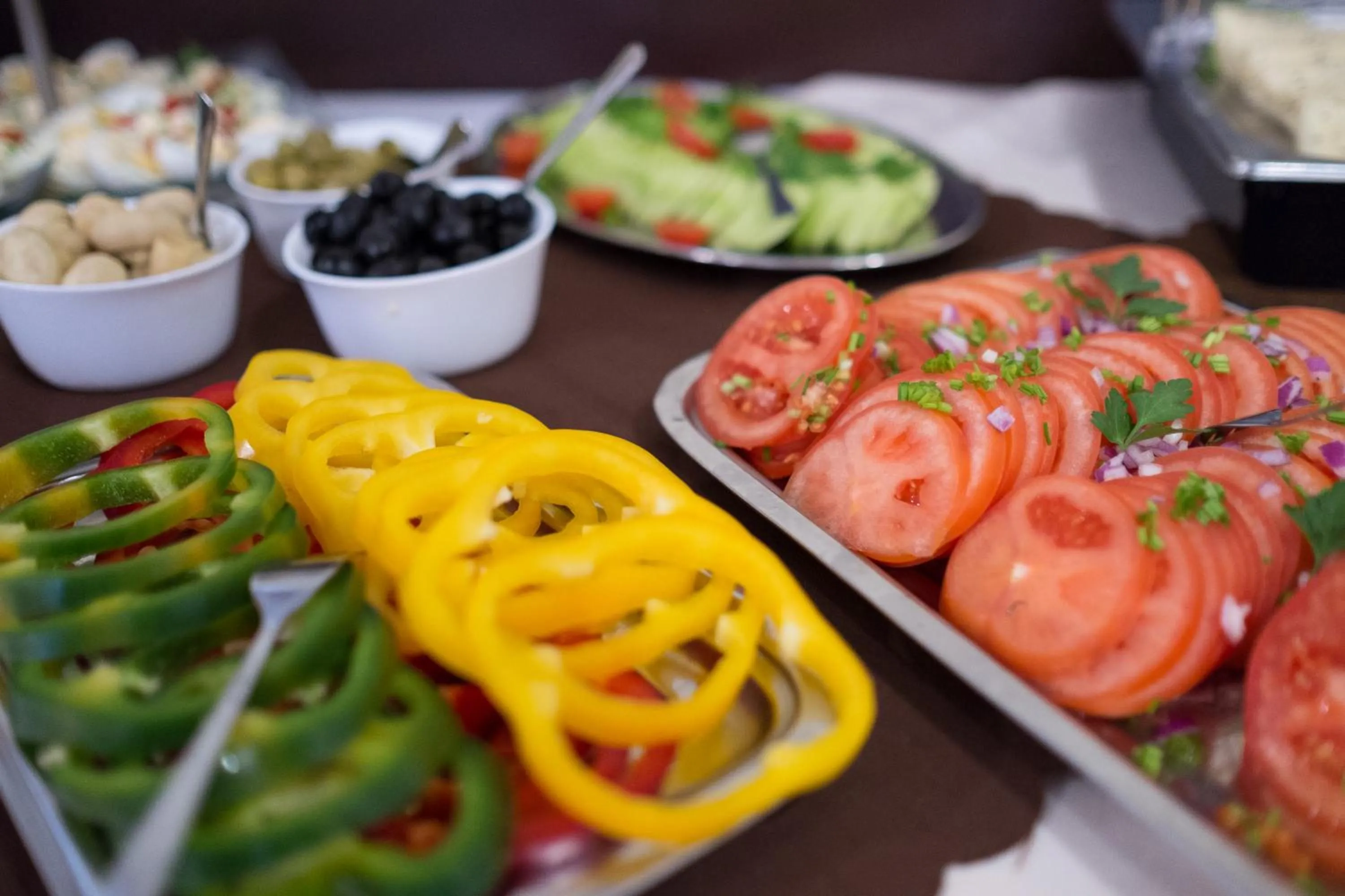 Buffet breakfast in Aparthotel Bellamonte