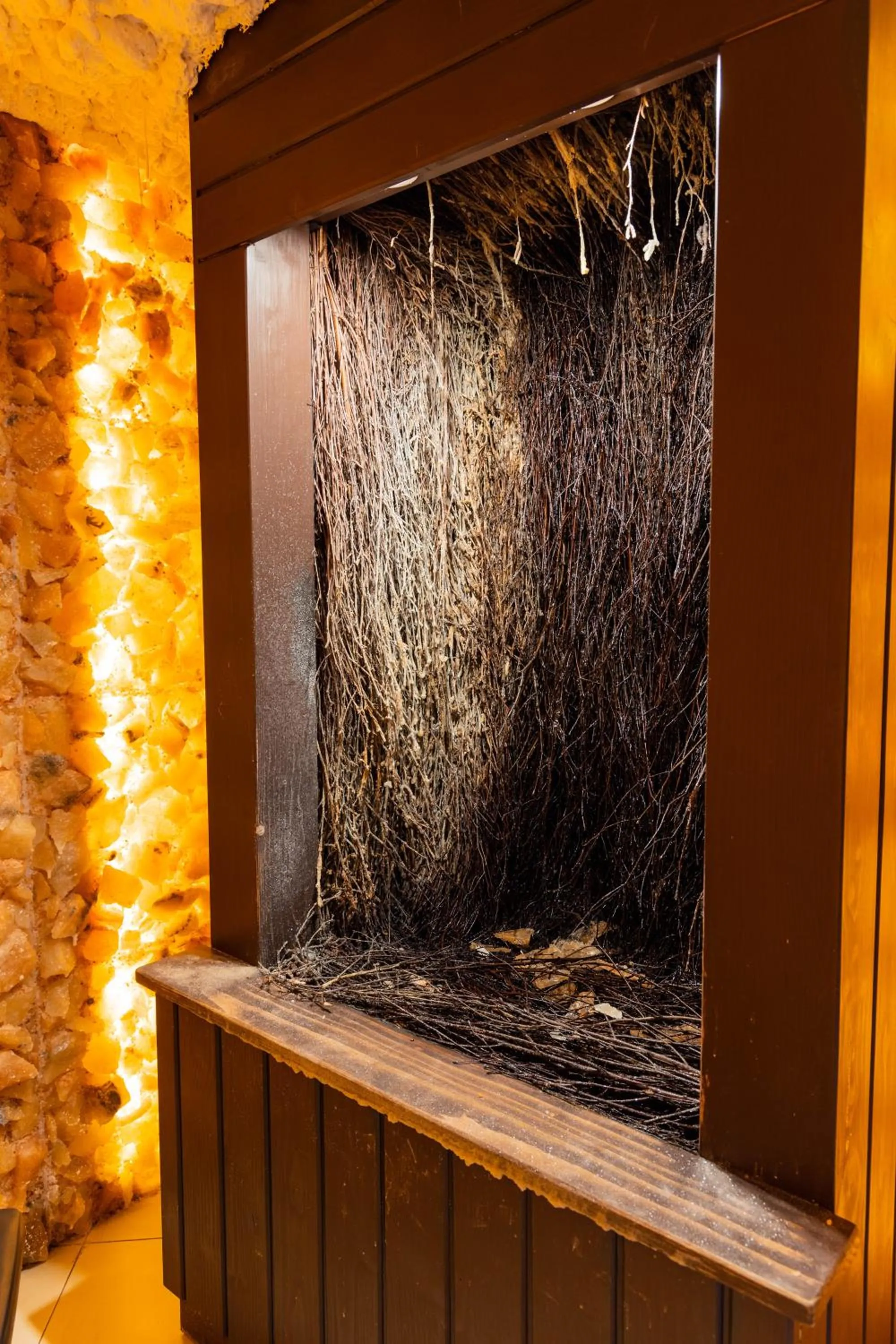 Sauna in Aparthotel Bellamonte